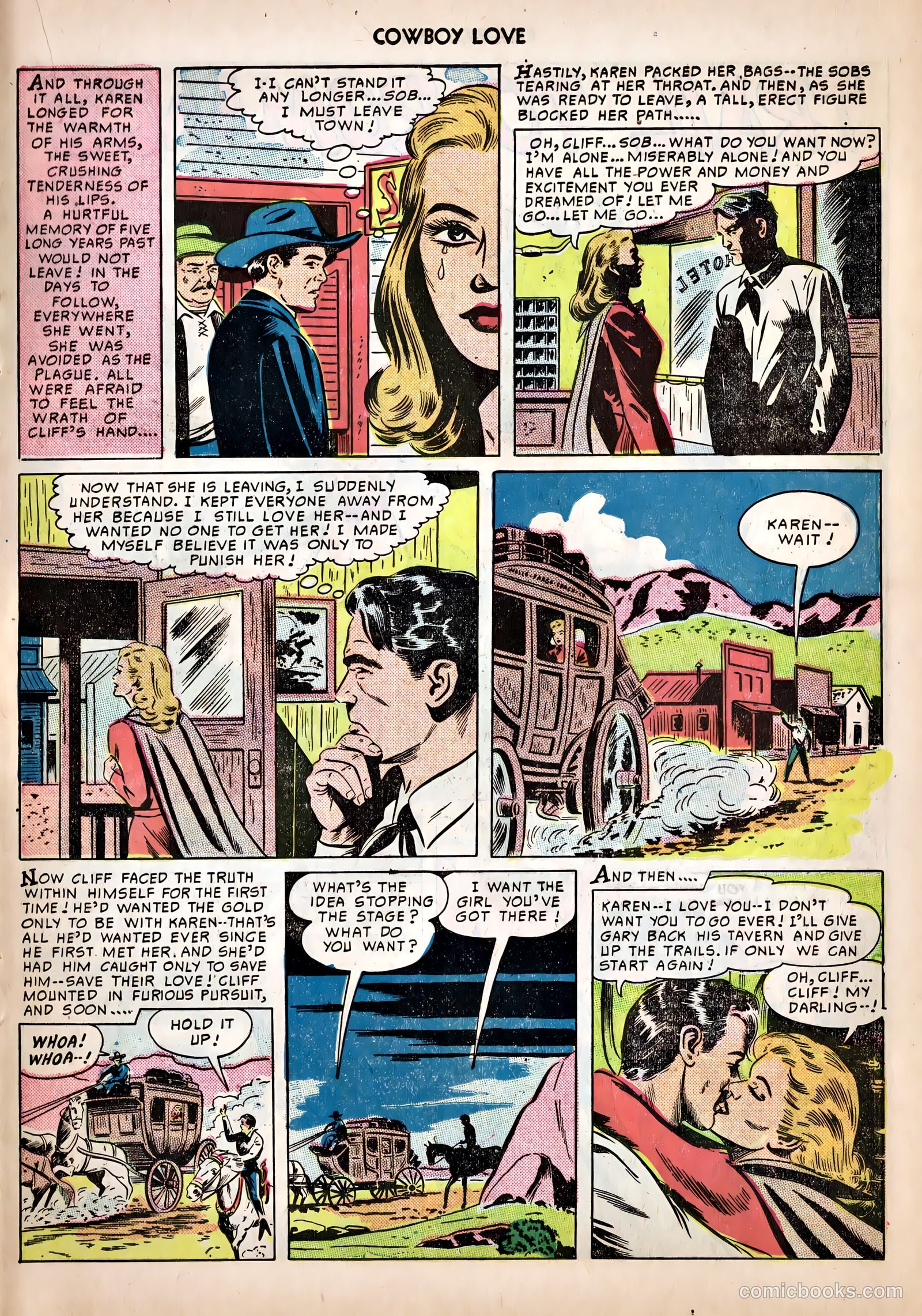 Cowboy Love #10 (1950) — page 15 of 52