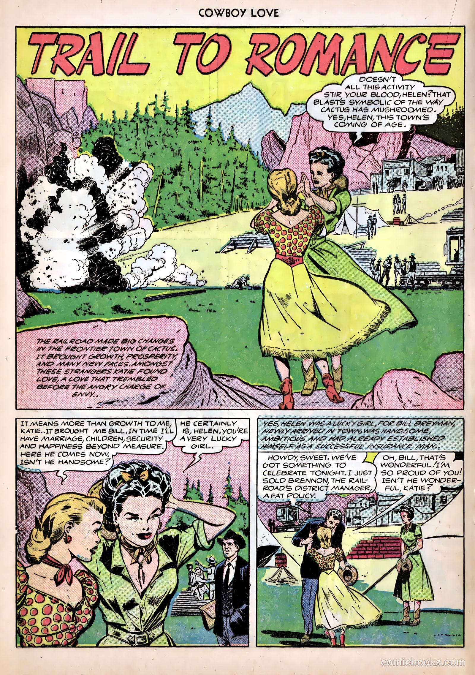 Cowboy Love #10 (1950) — page 16 of 52