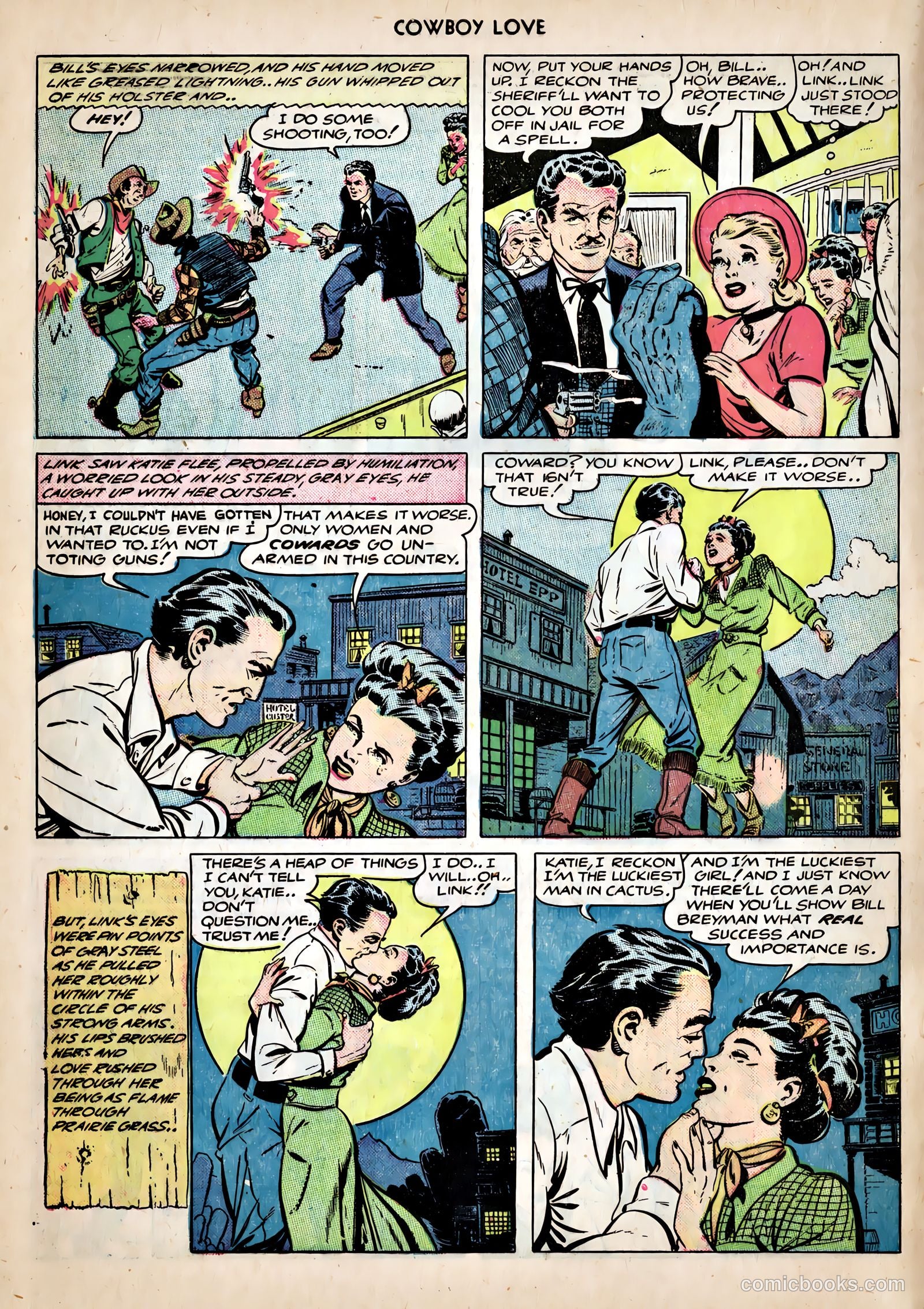 Cowboy Love #10 (1950) — page 20 of 52