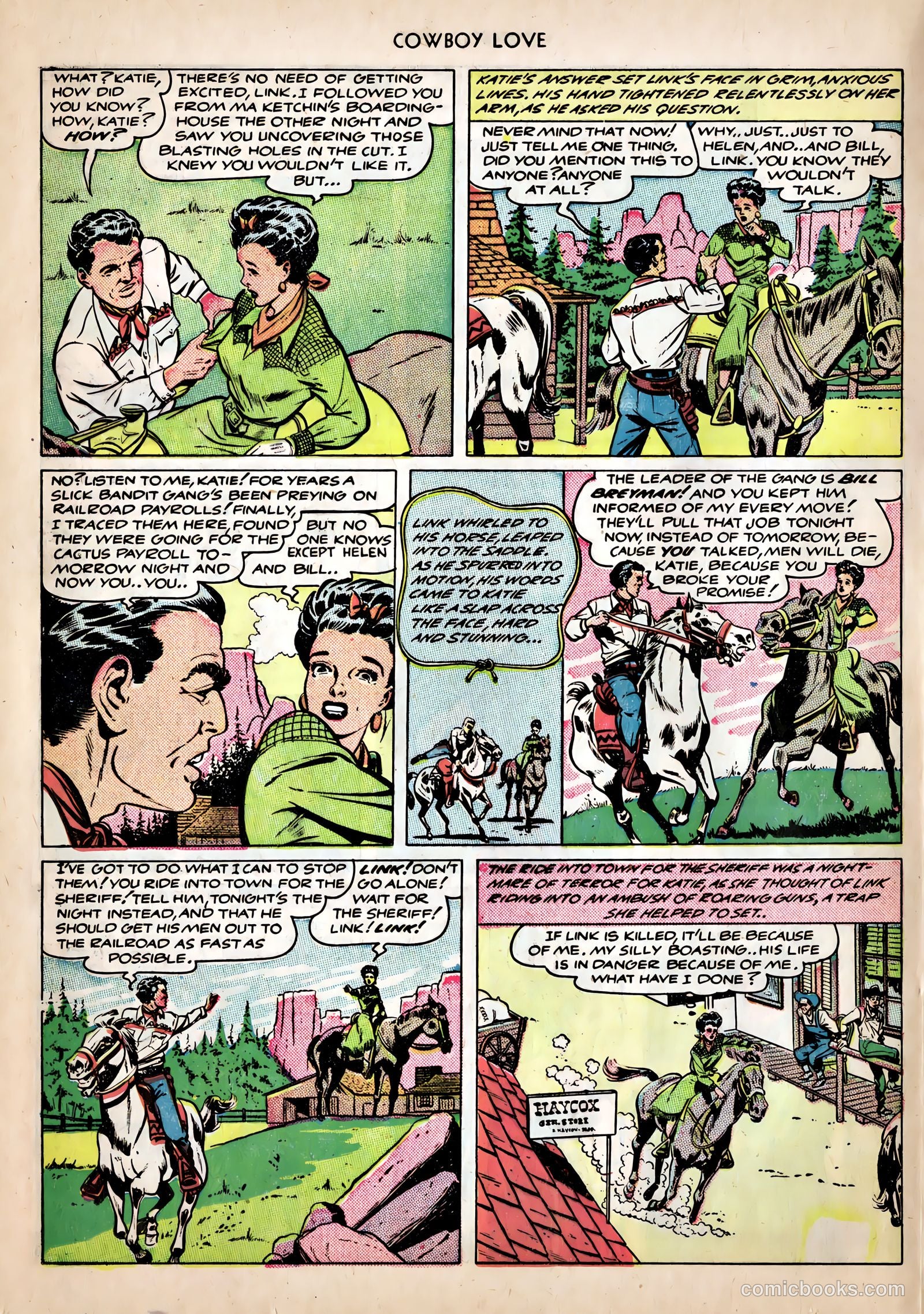 Cowboy Love #10 (1950) — page 24 of 52