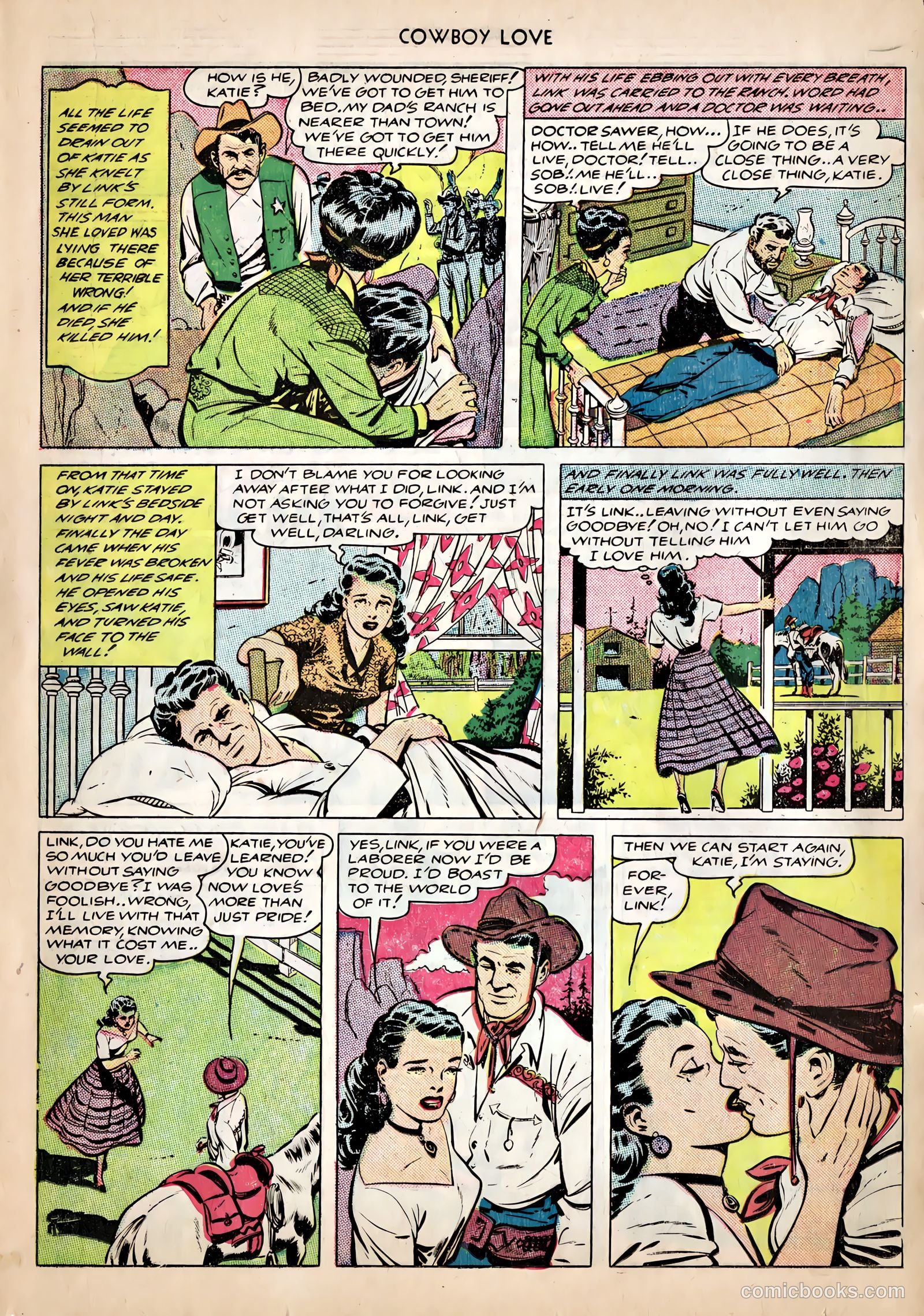 Cowboy Love #10 (1950) — page 26 of 52