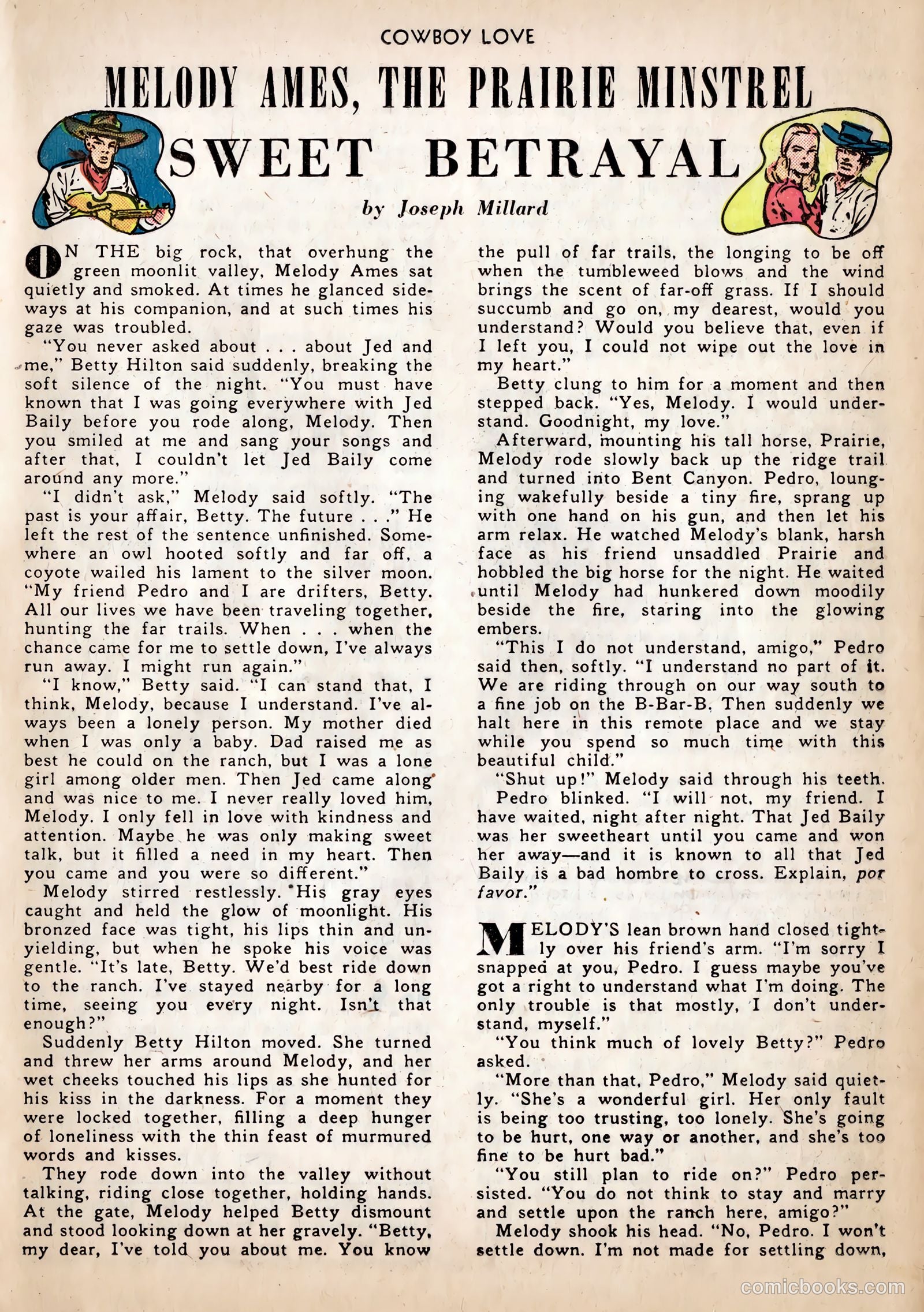 Cowboy Love #10 (1950) — page 27 of 52