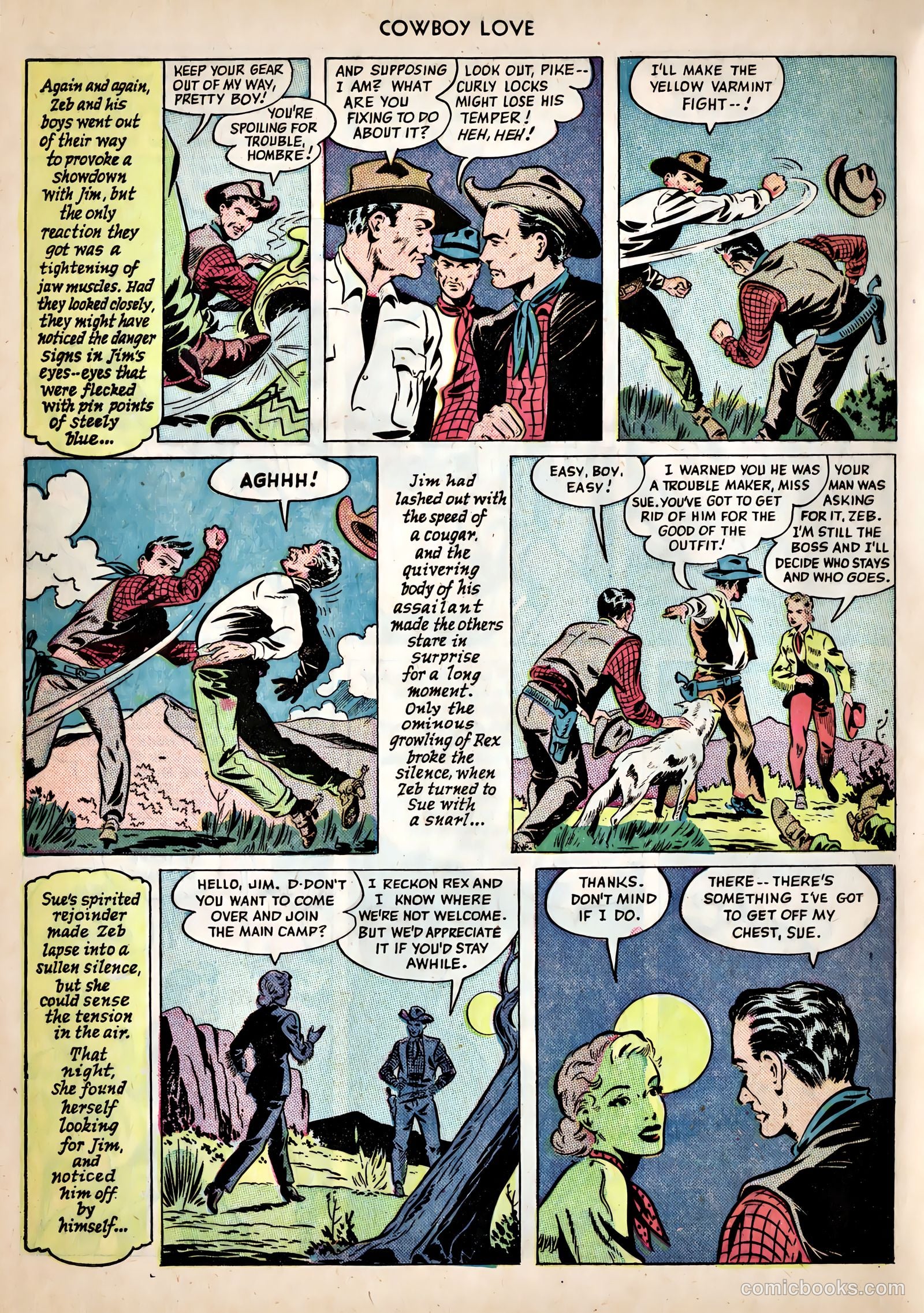 Cowboy Love #10 (1950) — page 32 of 52
