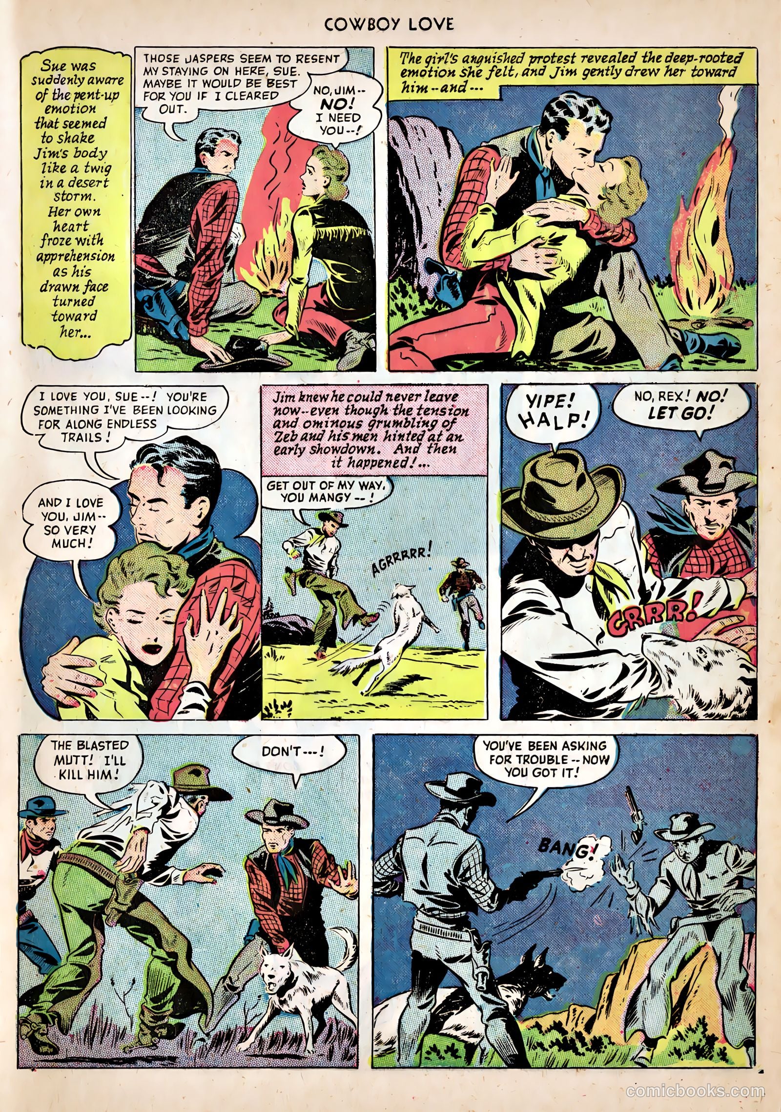 Cowboy Love #10 (1950) — page 33 of 52
