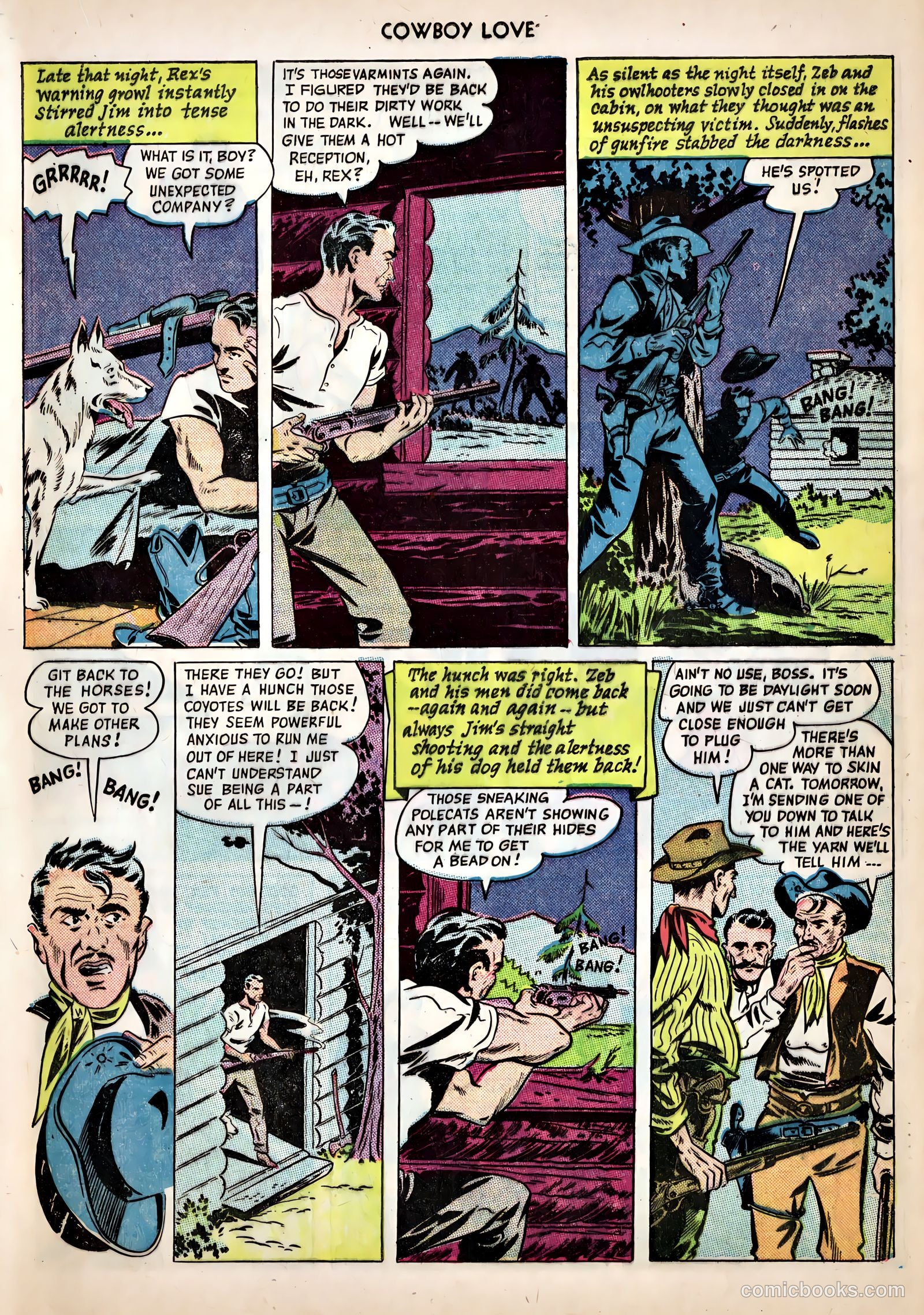 Cowboy Love #10 (1950) — page 37 of 52