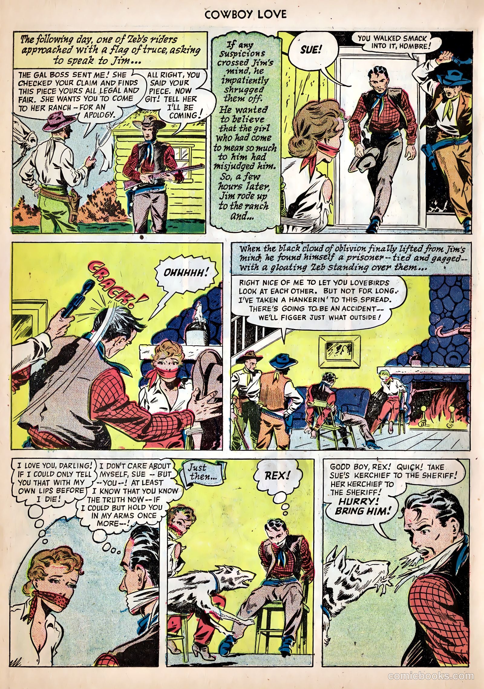 Cowboy Love #10 (1950) — page 38 of 52