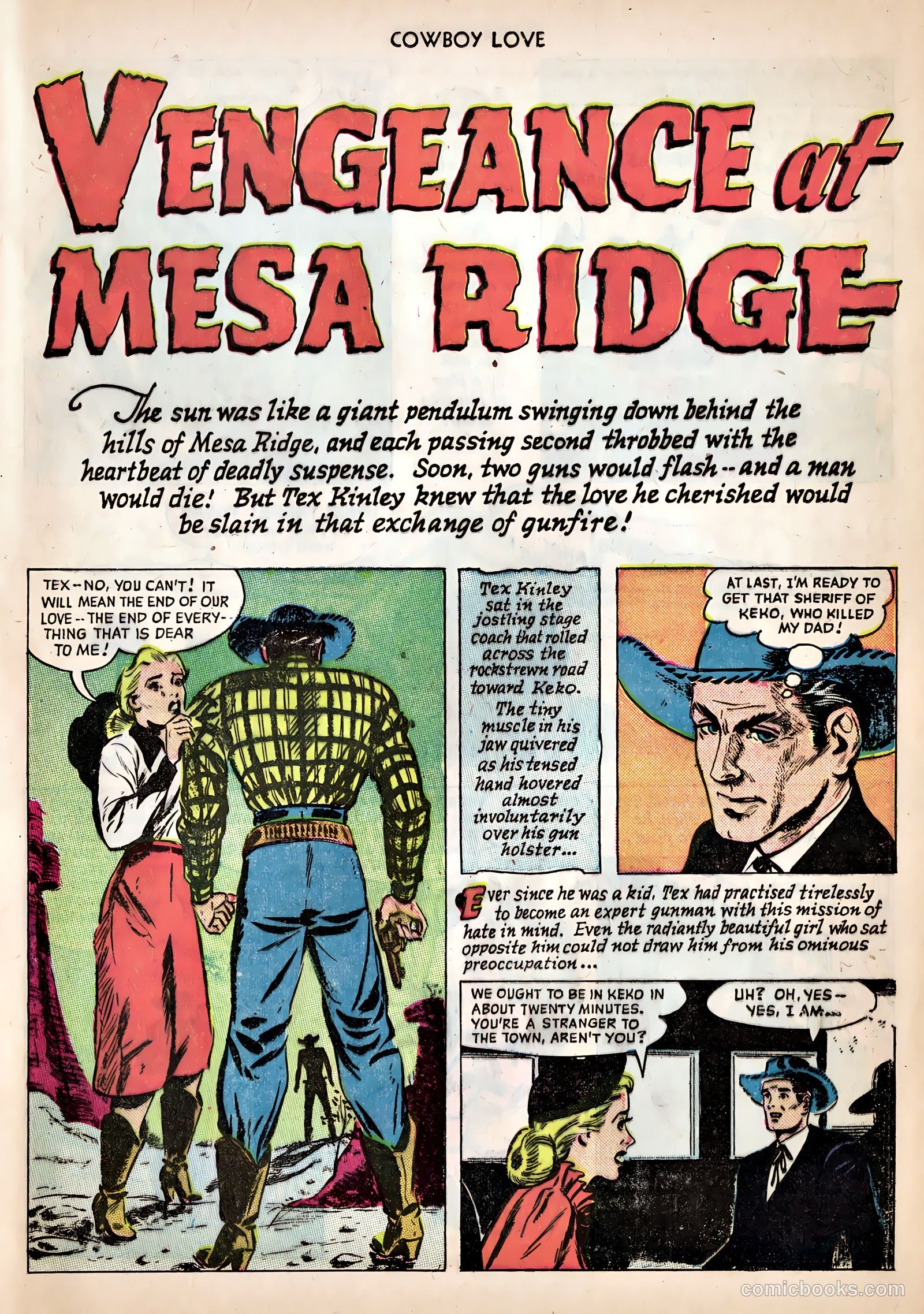 Cowboy Love #10 (1950) — page 41 of 52