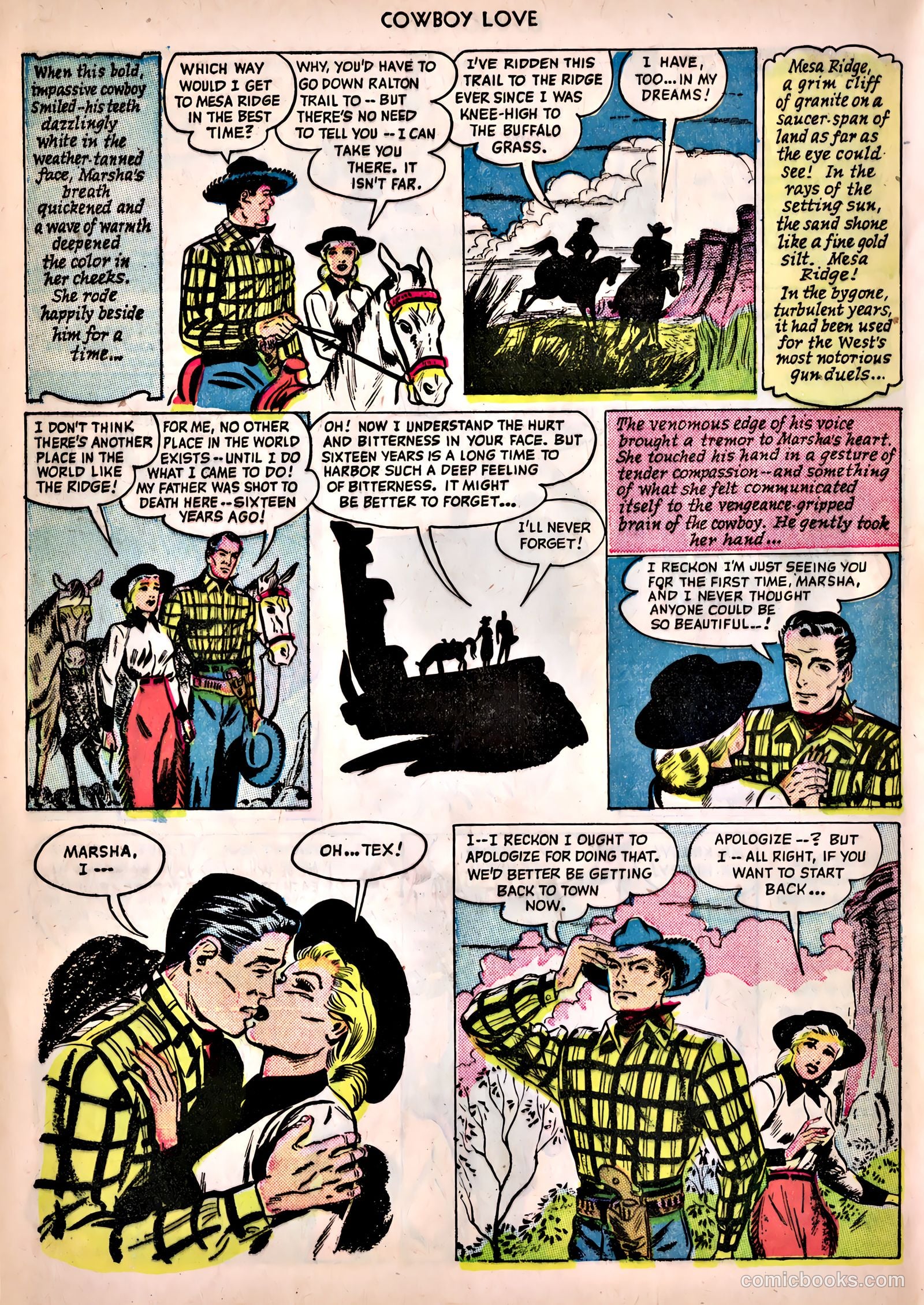 Cowboy Love #10 (1950) — page 44 of 52