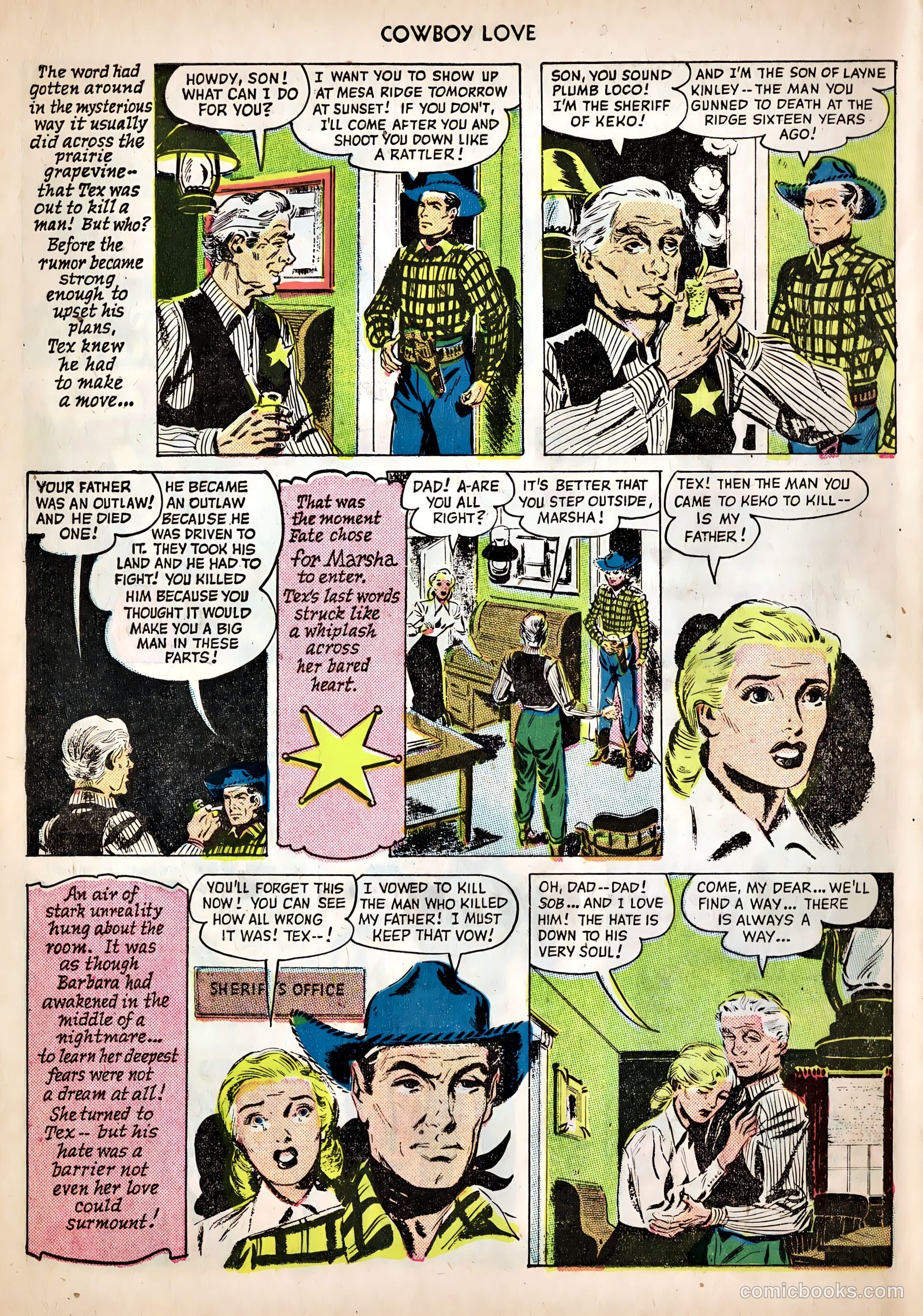 Cowboy Love #10 (1950) — page 46 of 52