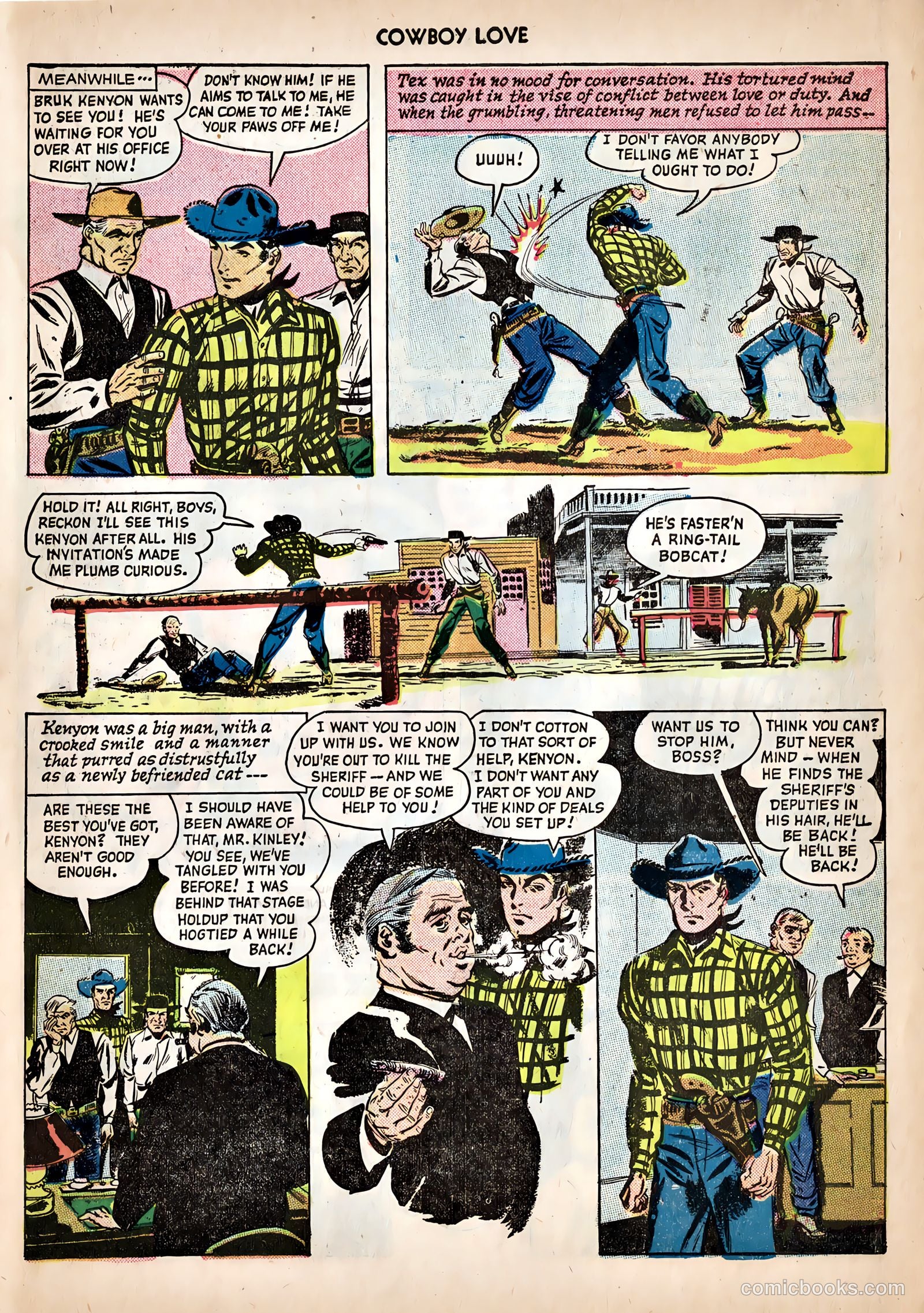 Cowboy Love #10 (1950) — page 47 of 52