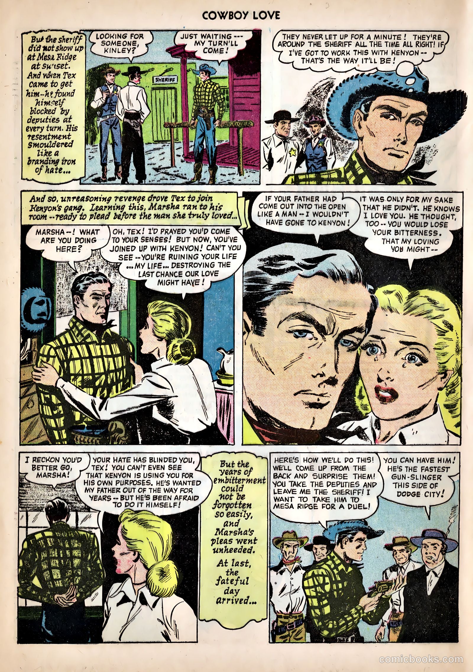 Cowboy Love #10 (1950) — page 48 of 52