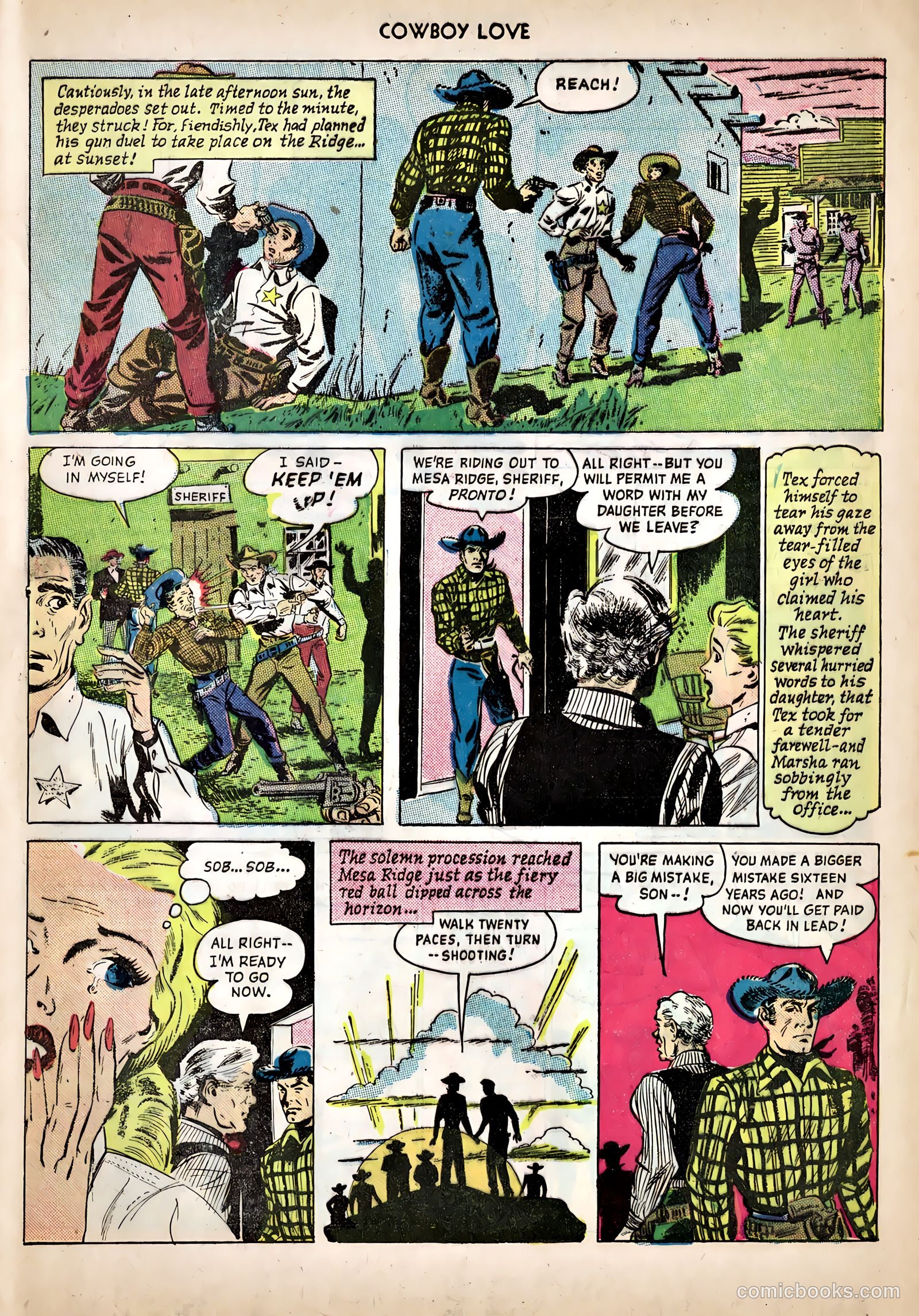 Cowboy Love #10 (1950) — page 49 of 52
