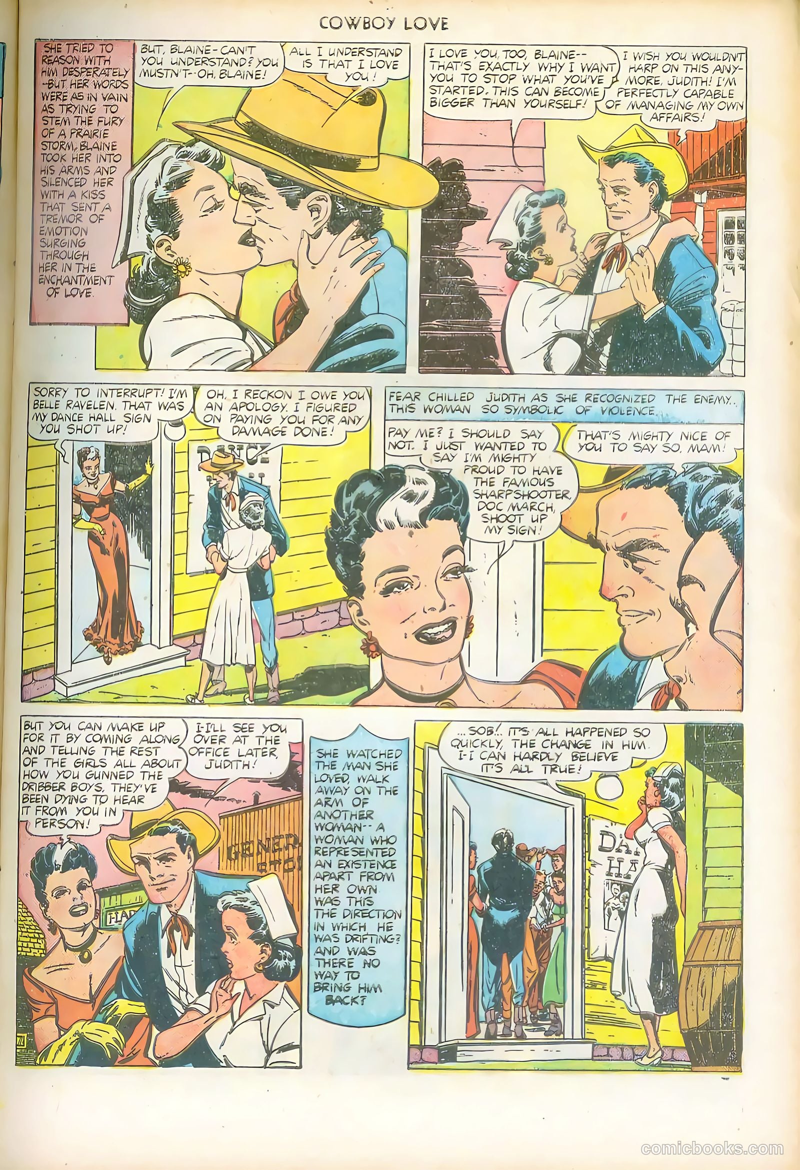 Cowboy Love #11 (1951) — page 9 of 36