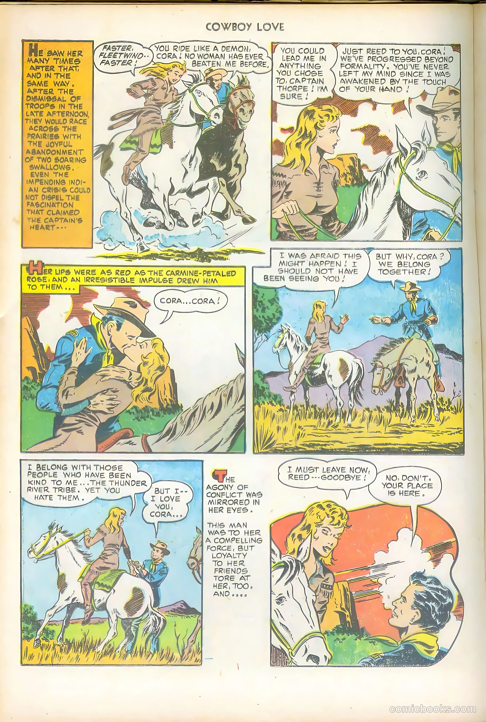 Cowboy Love #11 (1951) — page 20 of 36
