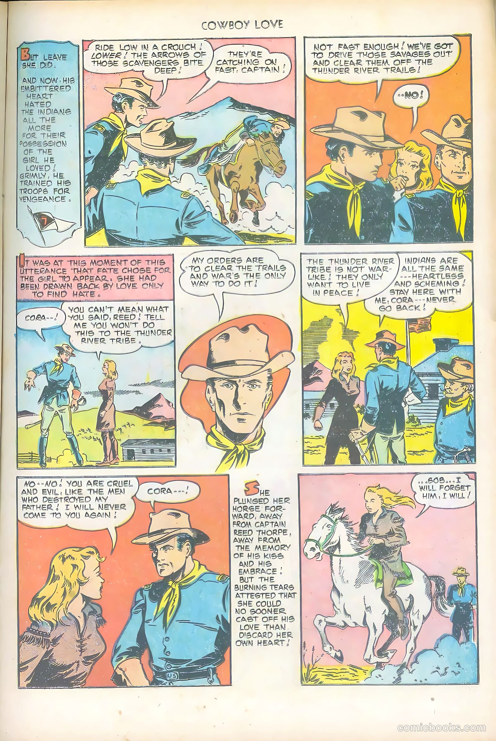 Cowboy Love #11 (1951) — page 21 of 36