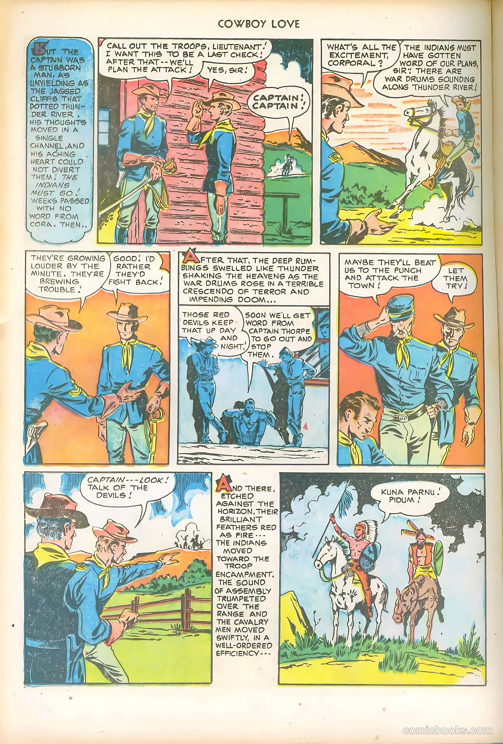 Cowboy Love #11 (1951) — page 22 of 36