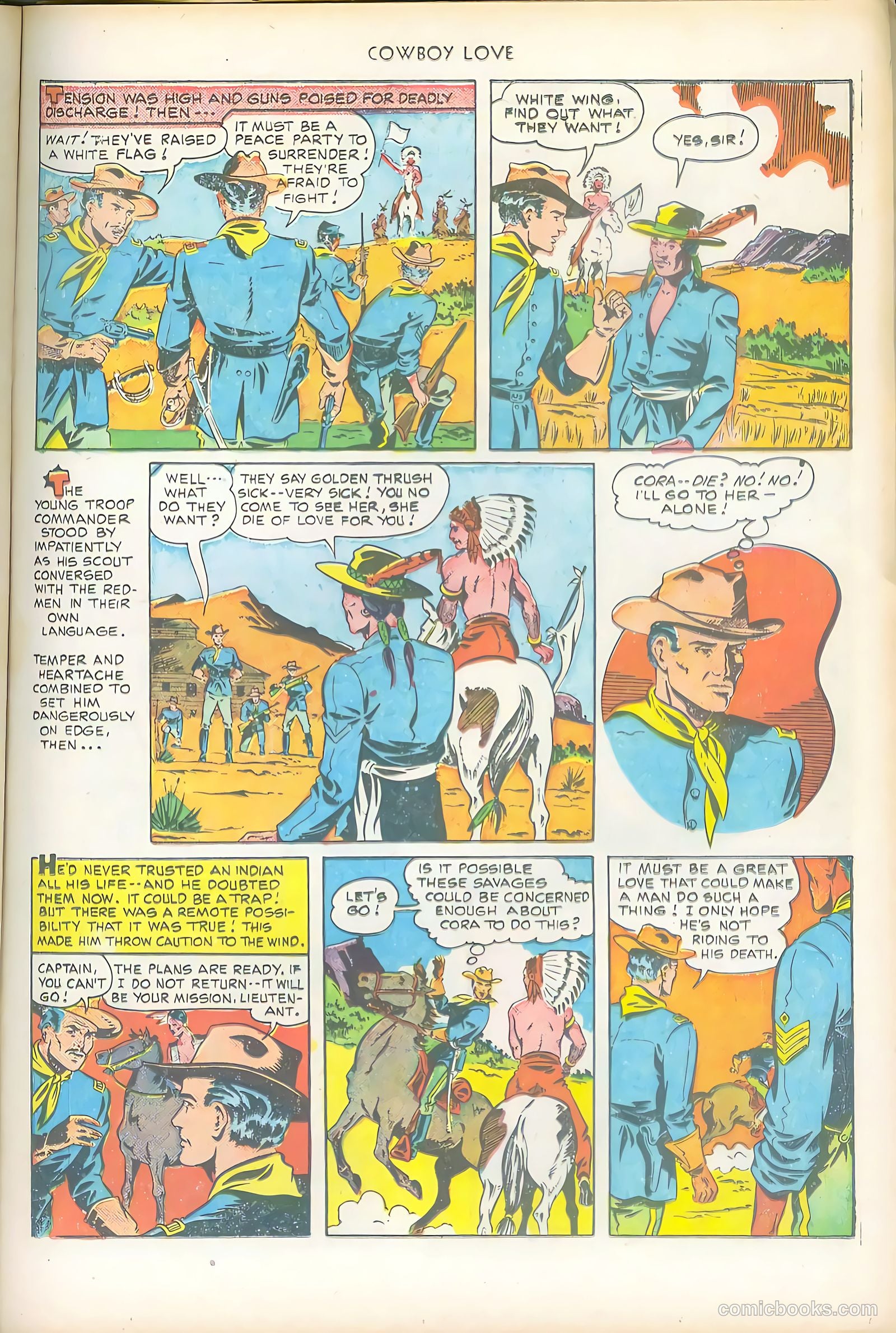 Cowboy Love #11 (1951) — page 23 of 36
