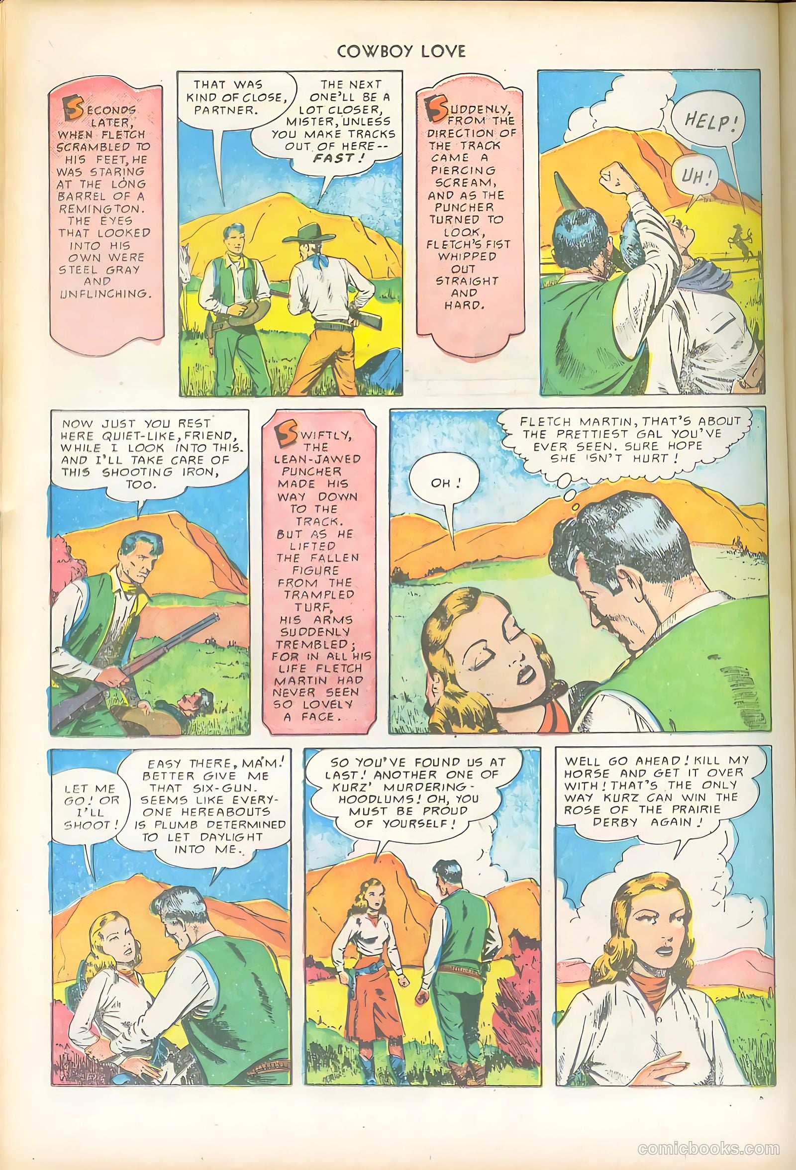 Cowboy Love #11 (1951) — page 26 of 36