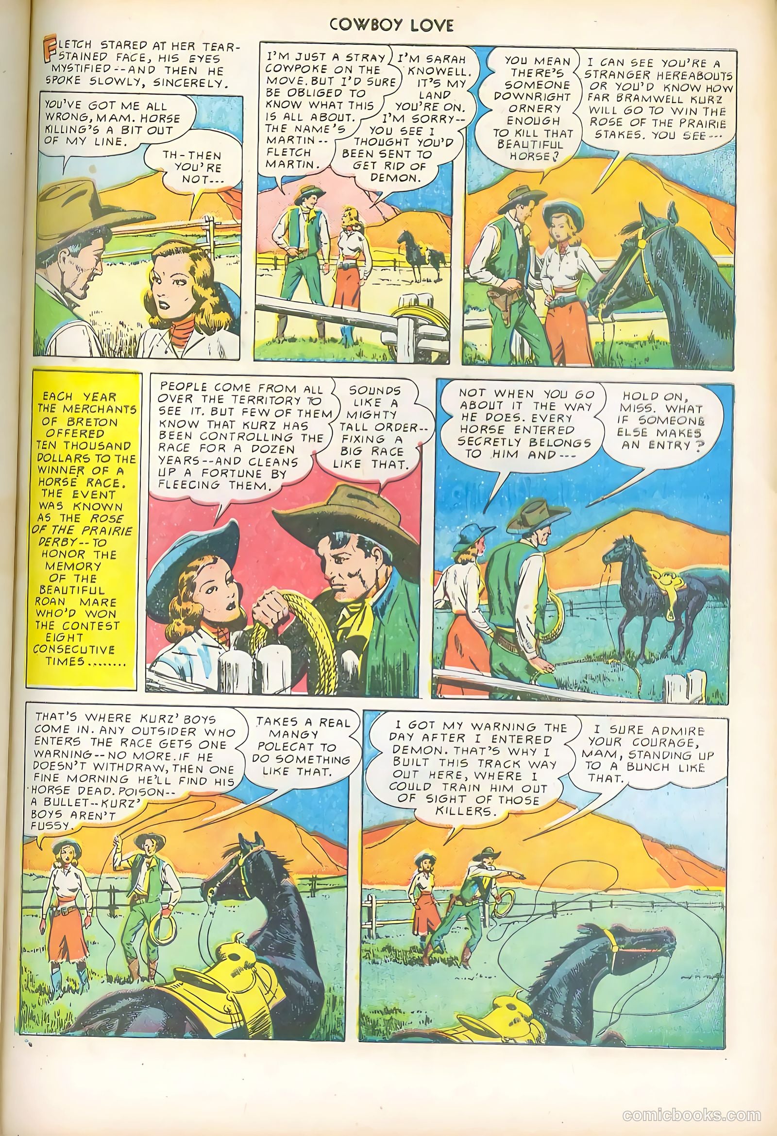 Cowboy Love #11 (1951) — page 27 of 36