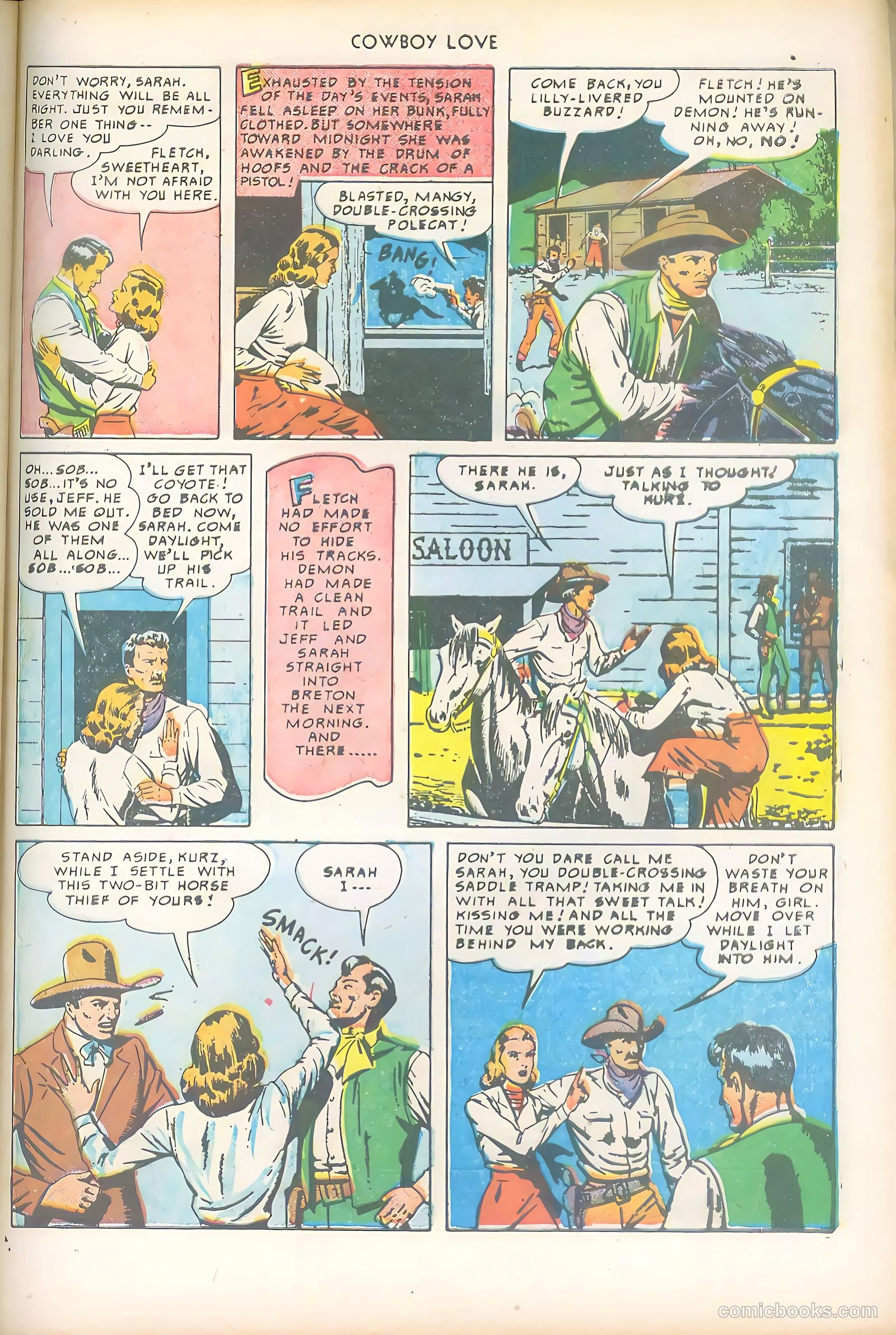 Cowboy Love #11 (1951) — page 31 of 36