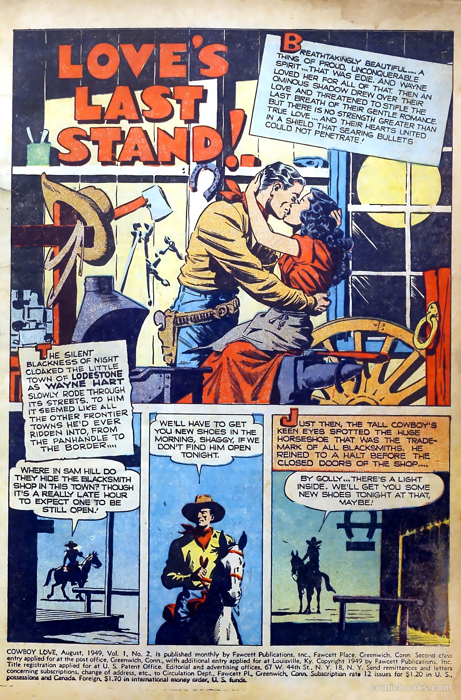 Cowboy Love #2 (1949) — page 3 of 53