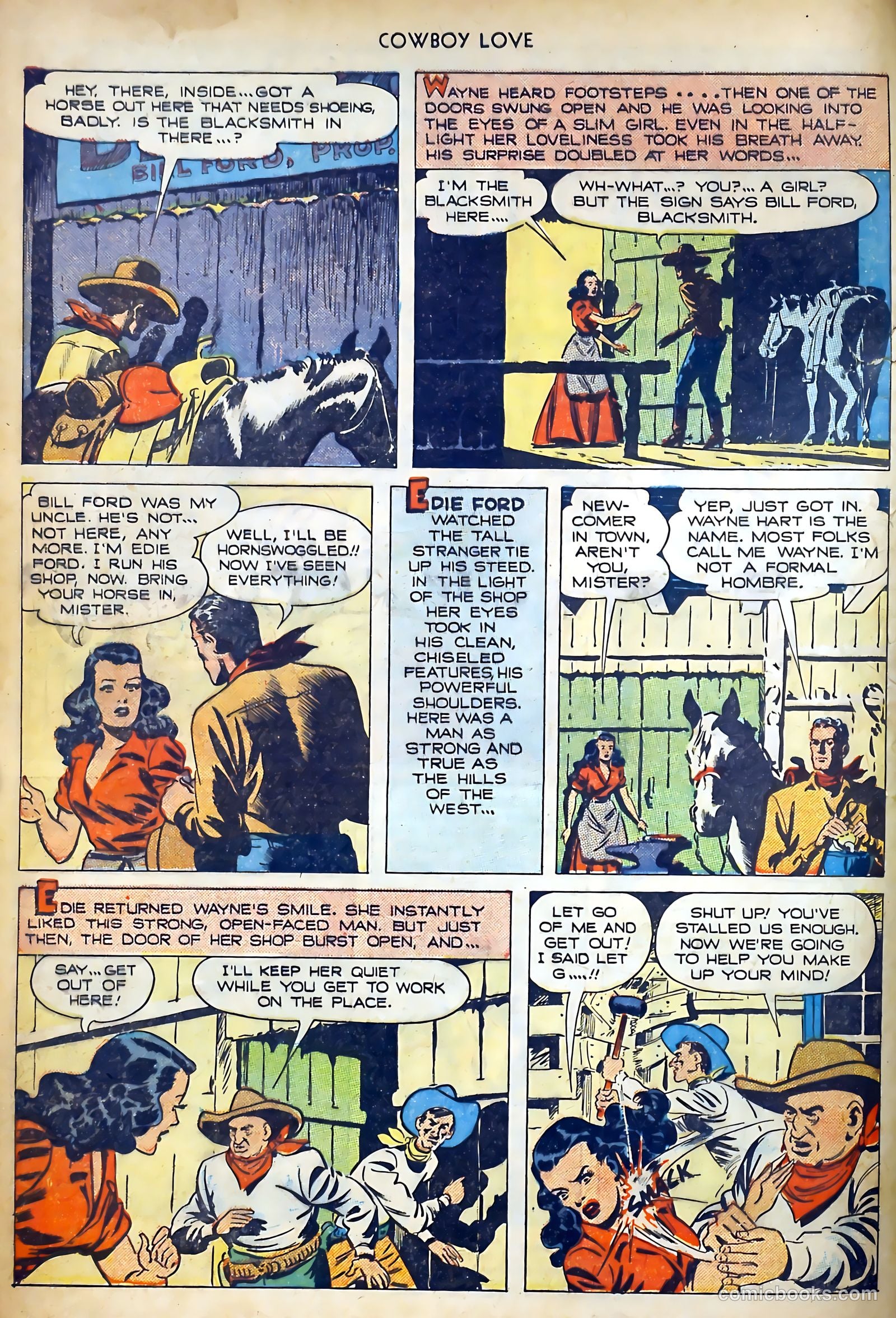Cowboy Love #2 (1949) — page 4 of 53