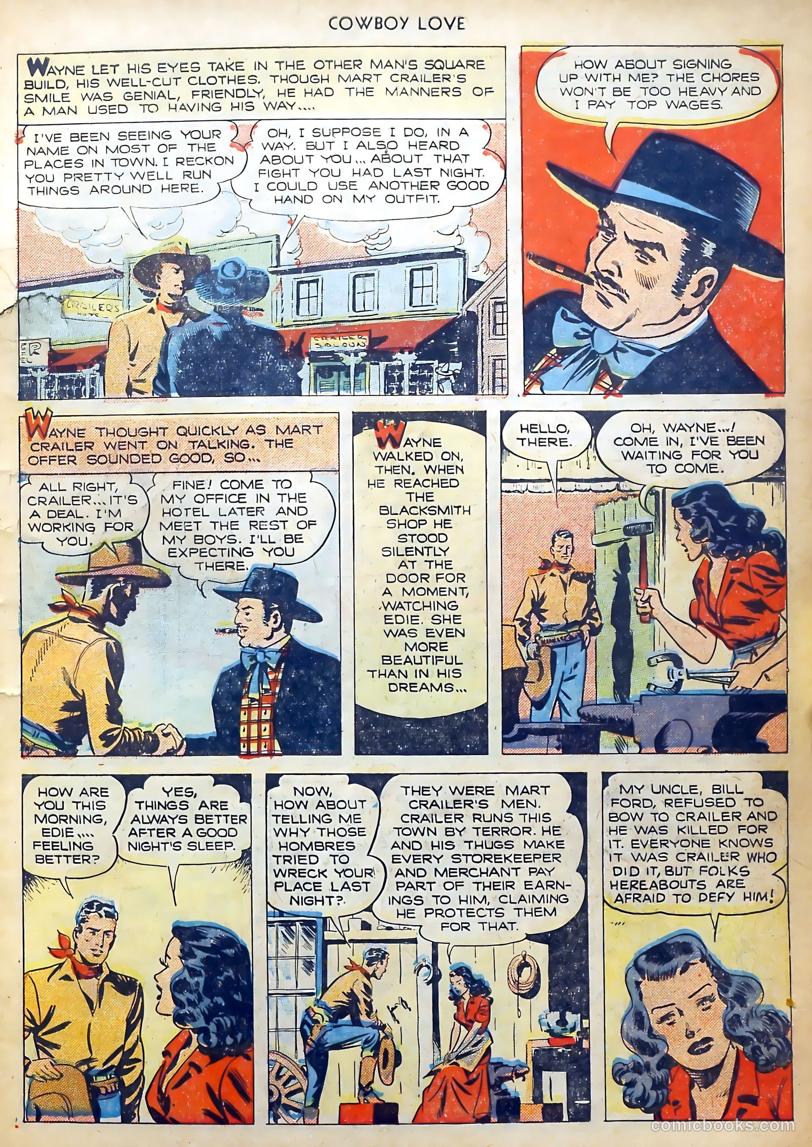 Cowboy Love #2 (1949) — page 7 of 53