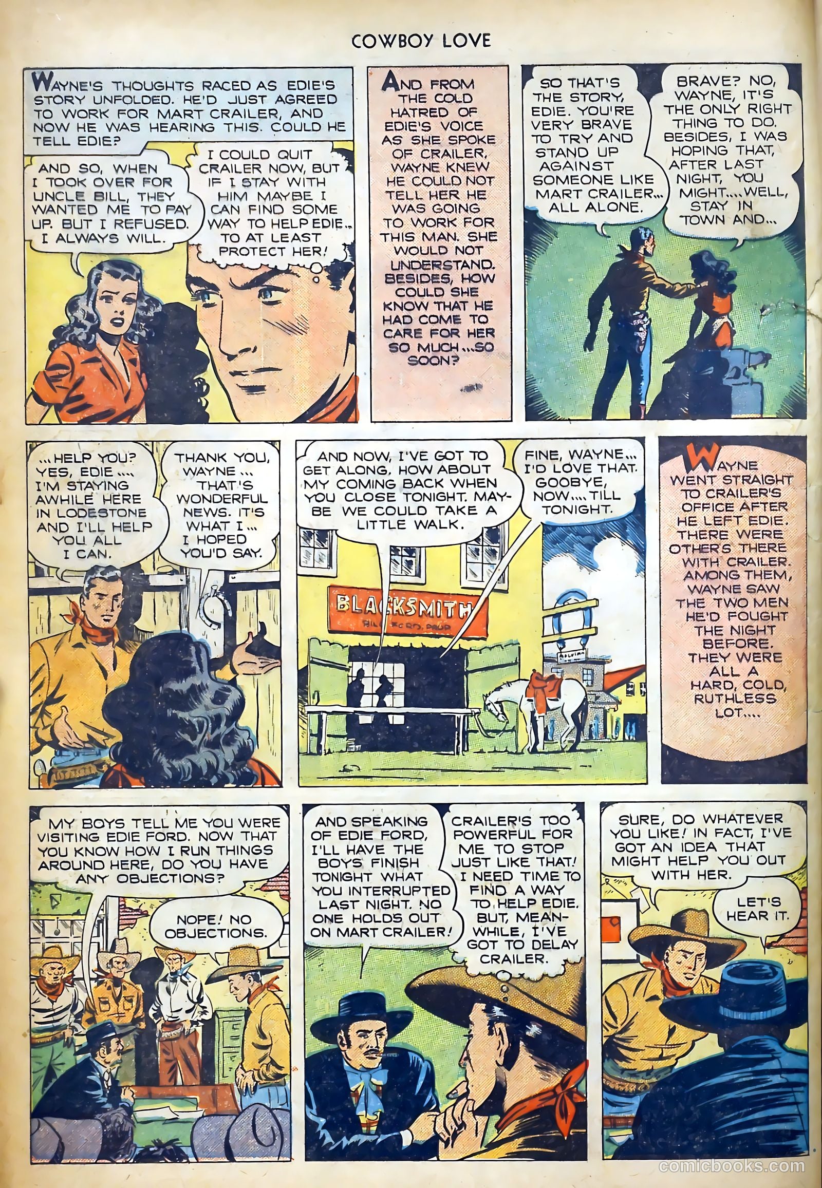 Cowboy Love #2 (1949) — page 8 of 53