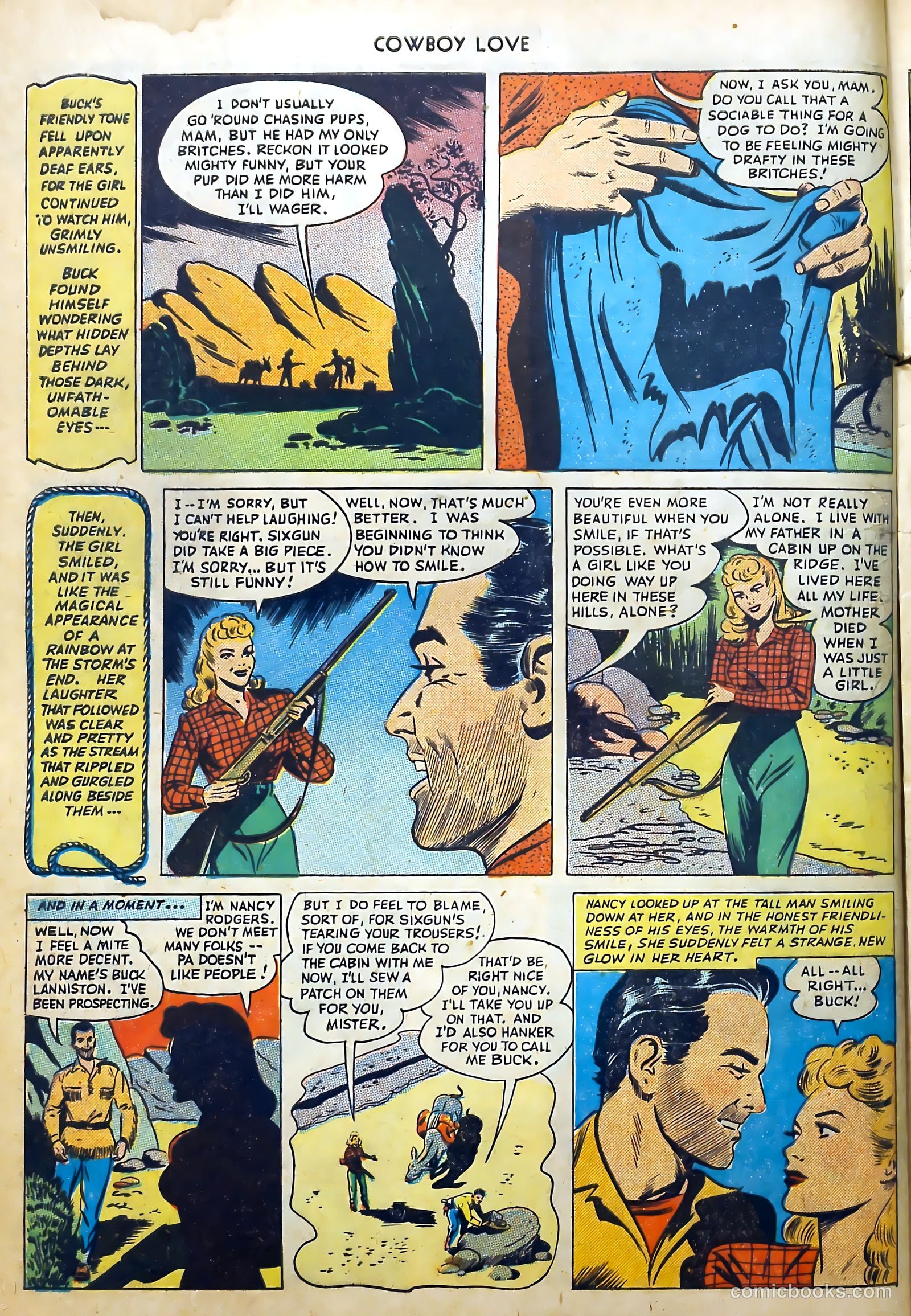 Cowboy Love #2 (1949) — page 20 of 53