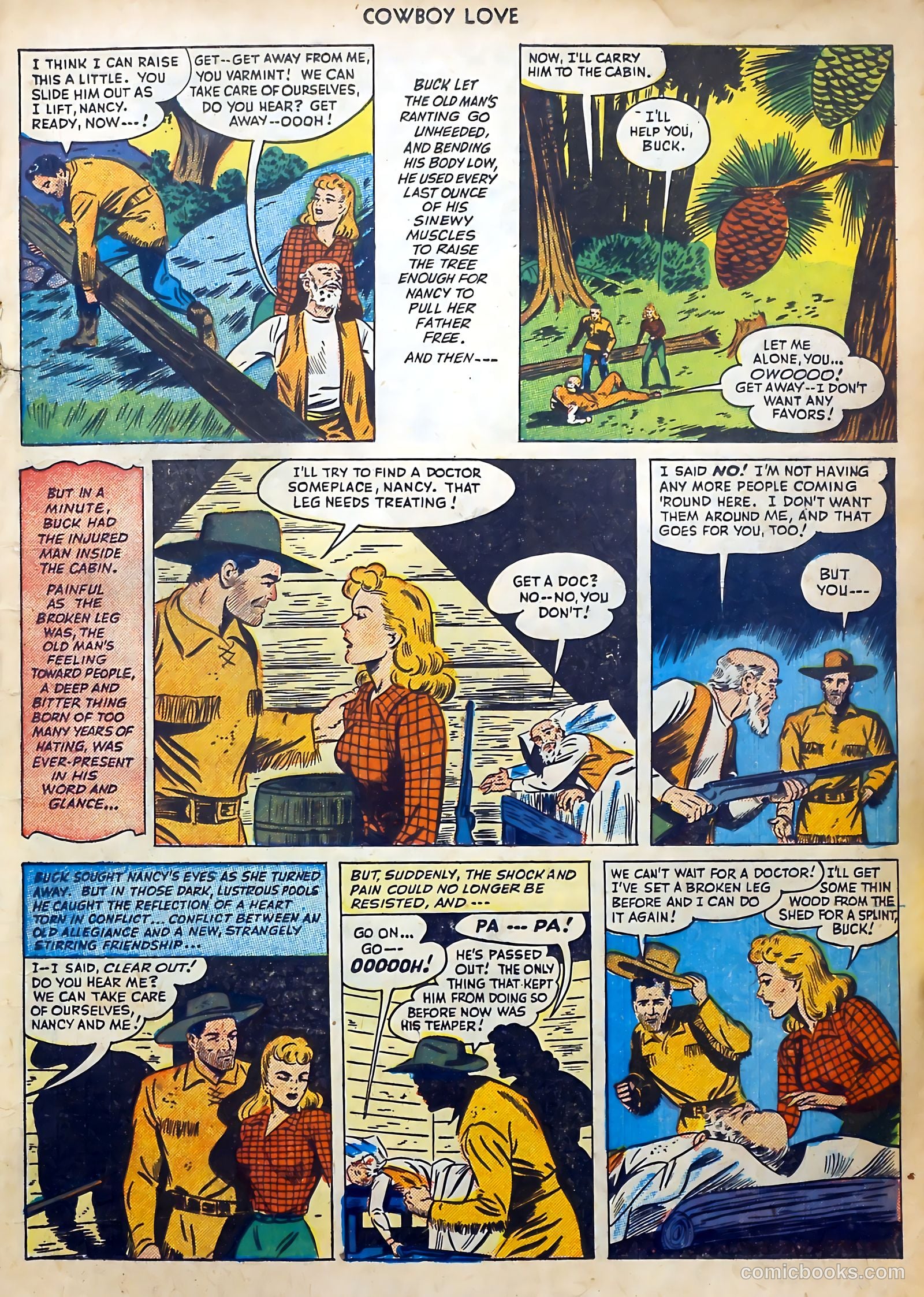 Cowboy Love #2 (1949) — page 23 of 53