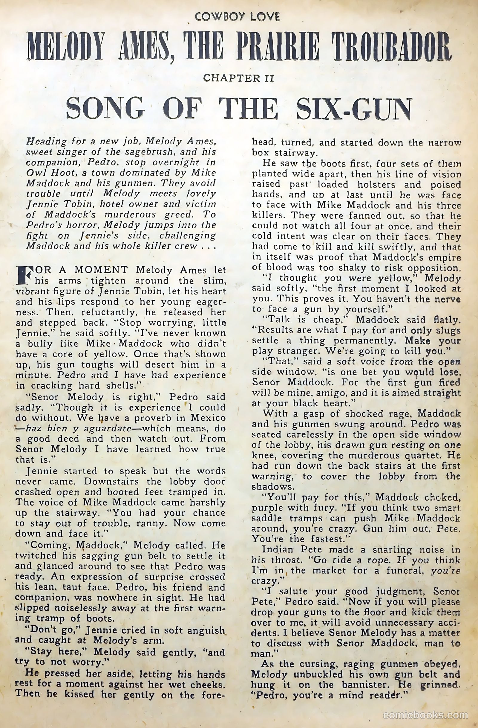 Cowboy Love #2 (1949) — page 29 of 53