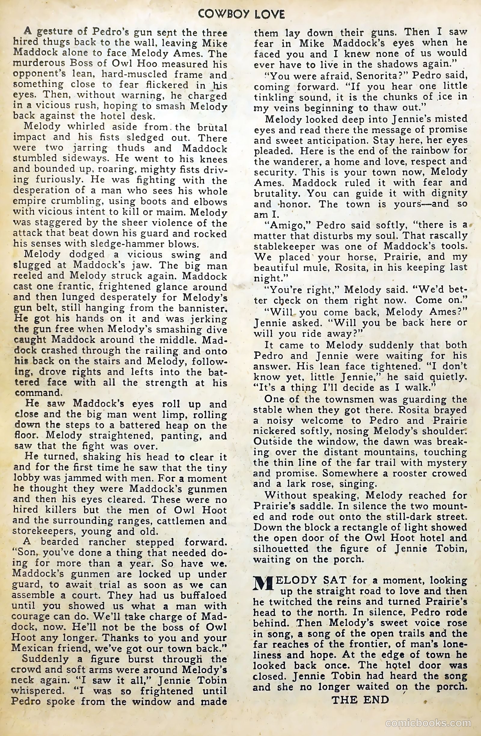 Cowboy Love #2 (1949) — page 30 of 53