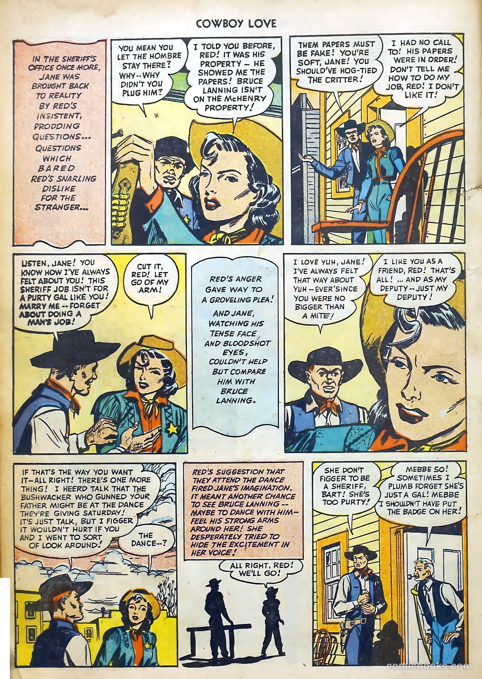 Cowboy Love #2 (1949) — page 34 of 53