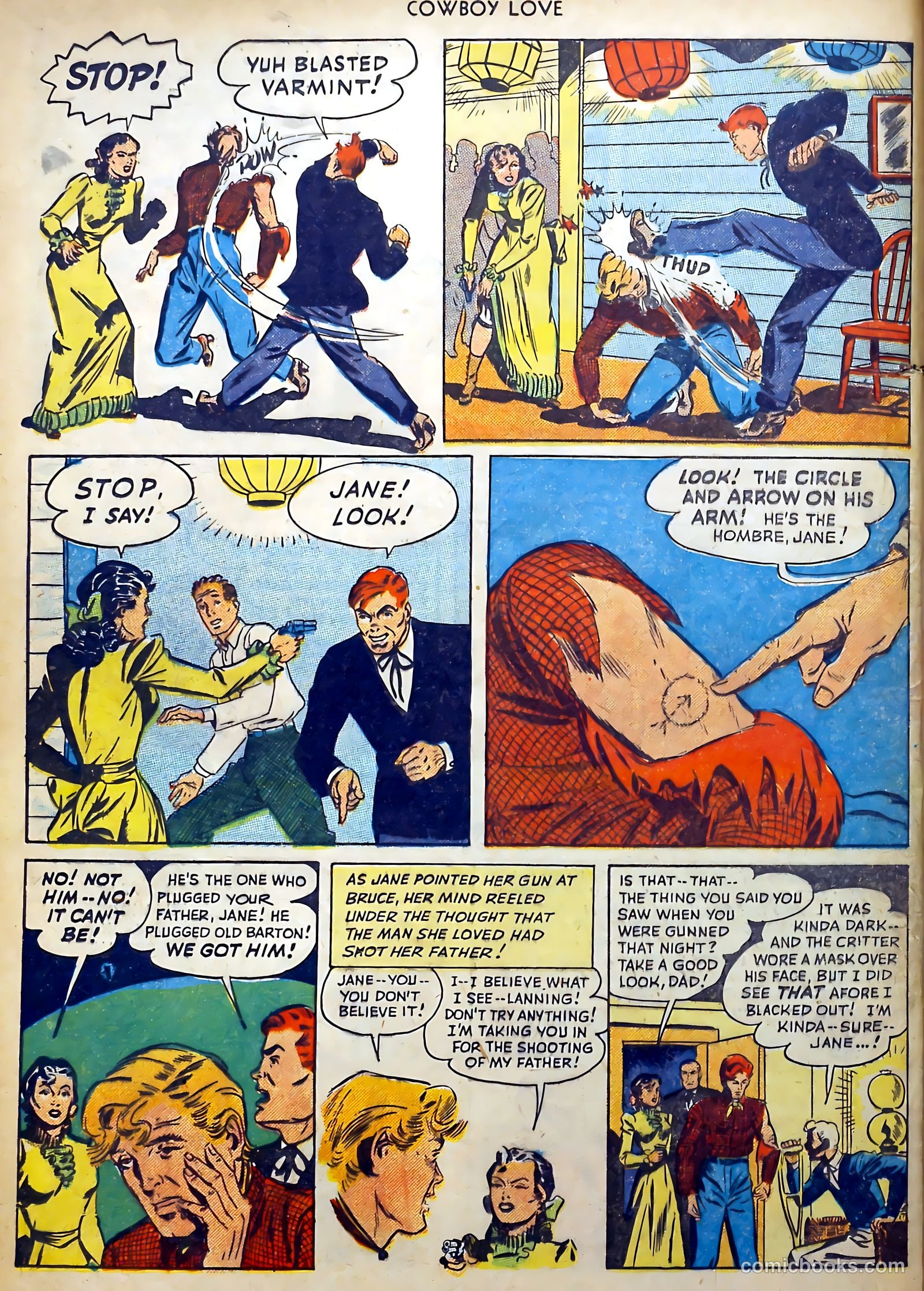 Cowboy Love #2 (1949) — page 36 of 53