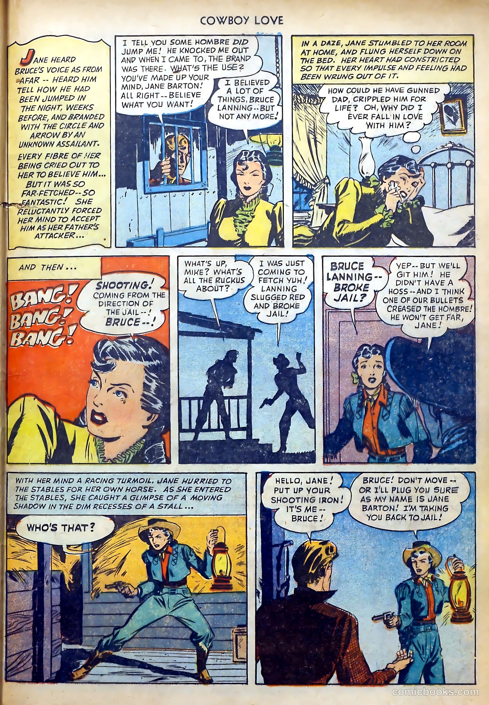 Cowboy Love #2 (1949) — page 37 of 53