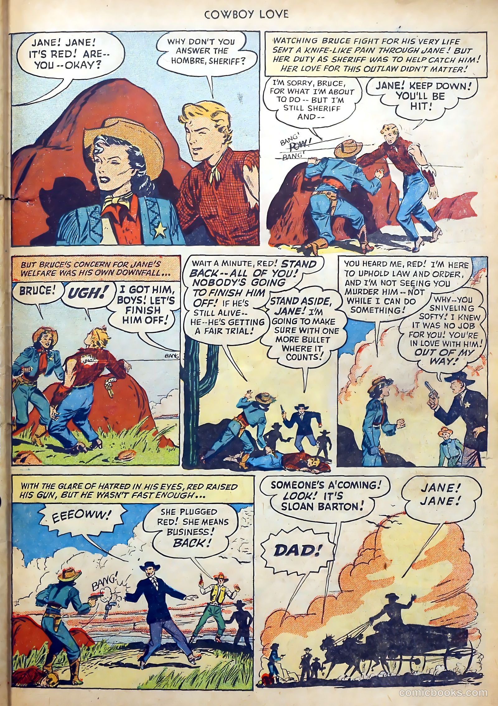 Cowboy Love #2 (1949) — page 39 of 53