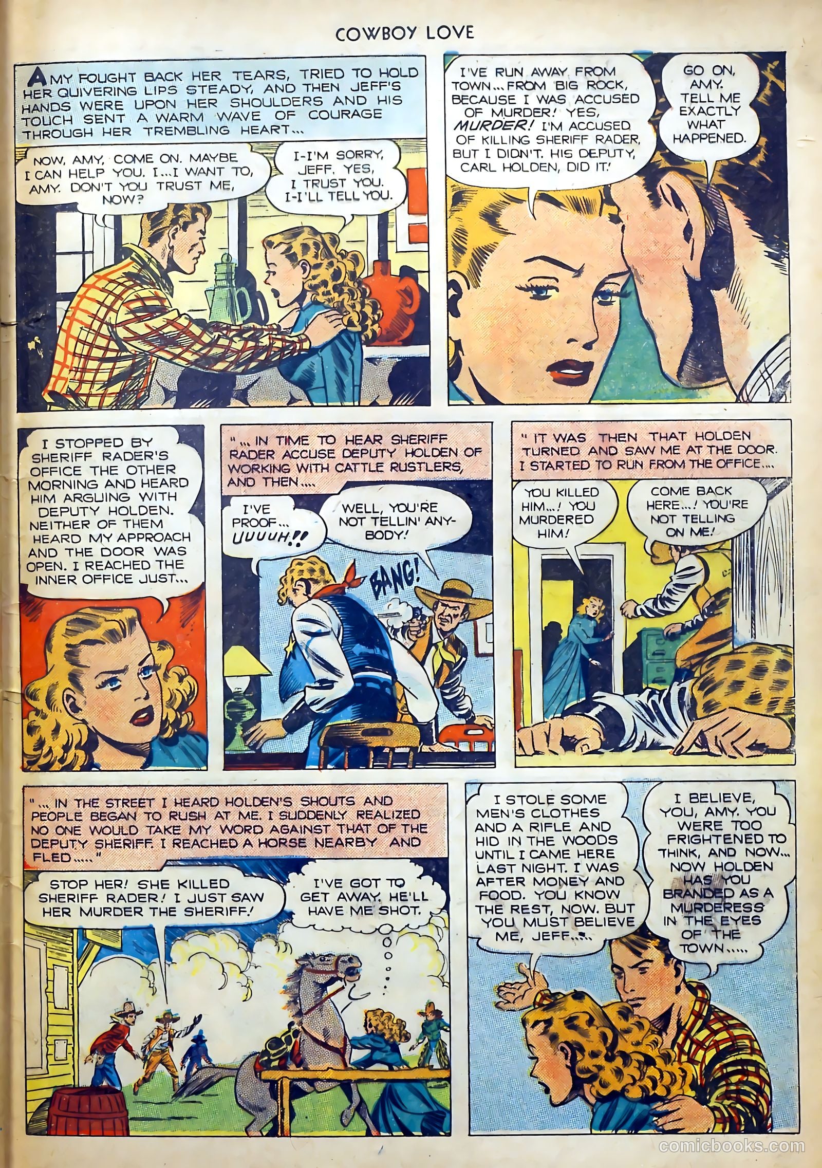 Cowboy Love #2 (1949) — page 45 of 53