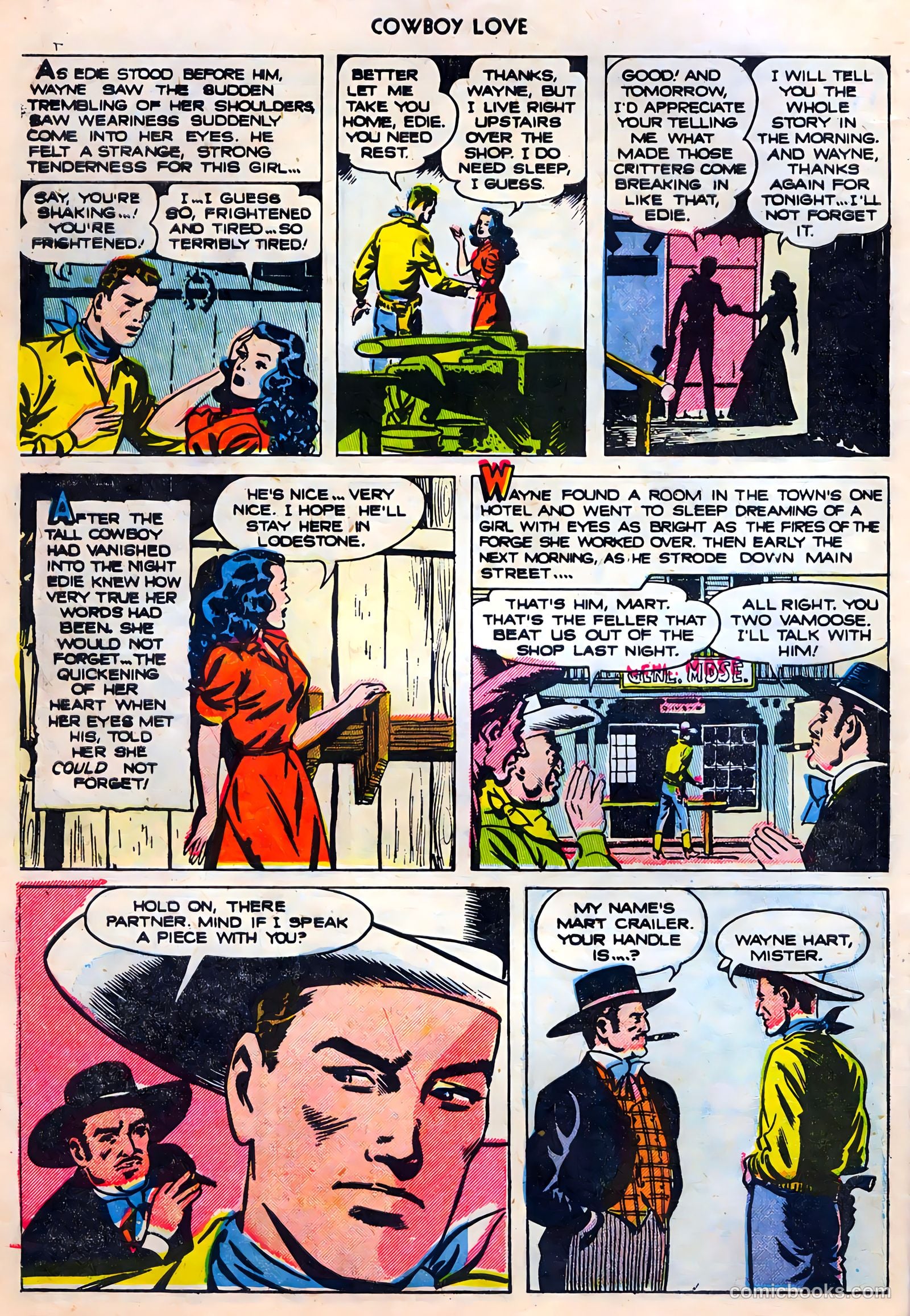 Cowboy Love #28 (1955) — page 6 of 36