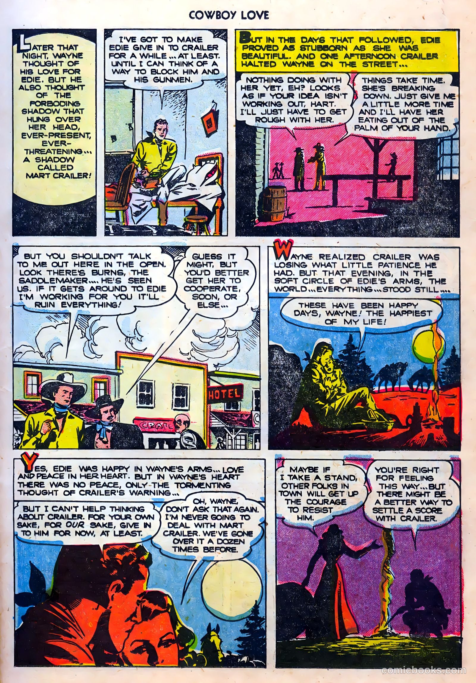 Cowboy Love #28 (1955) — page 11 of 36