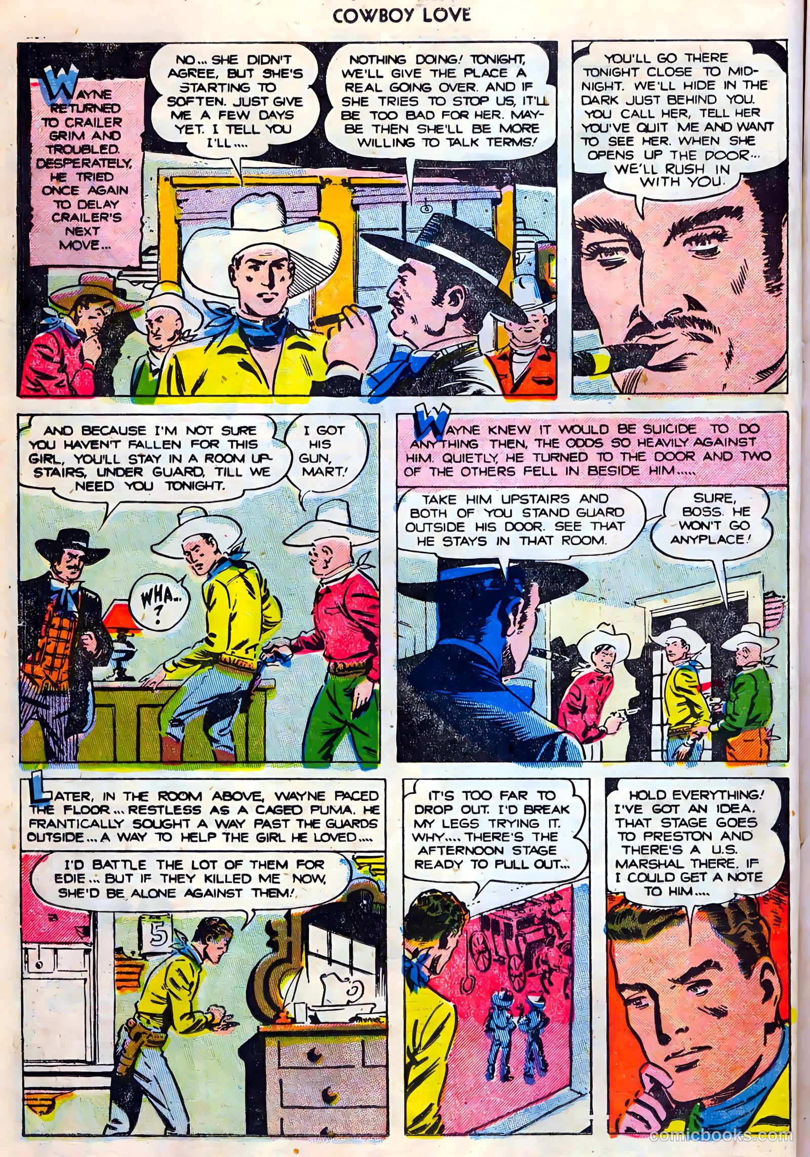Cowboy Love #28 (1955) — page 14 of 36