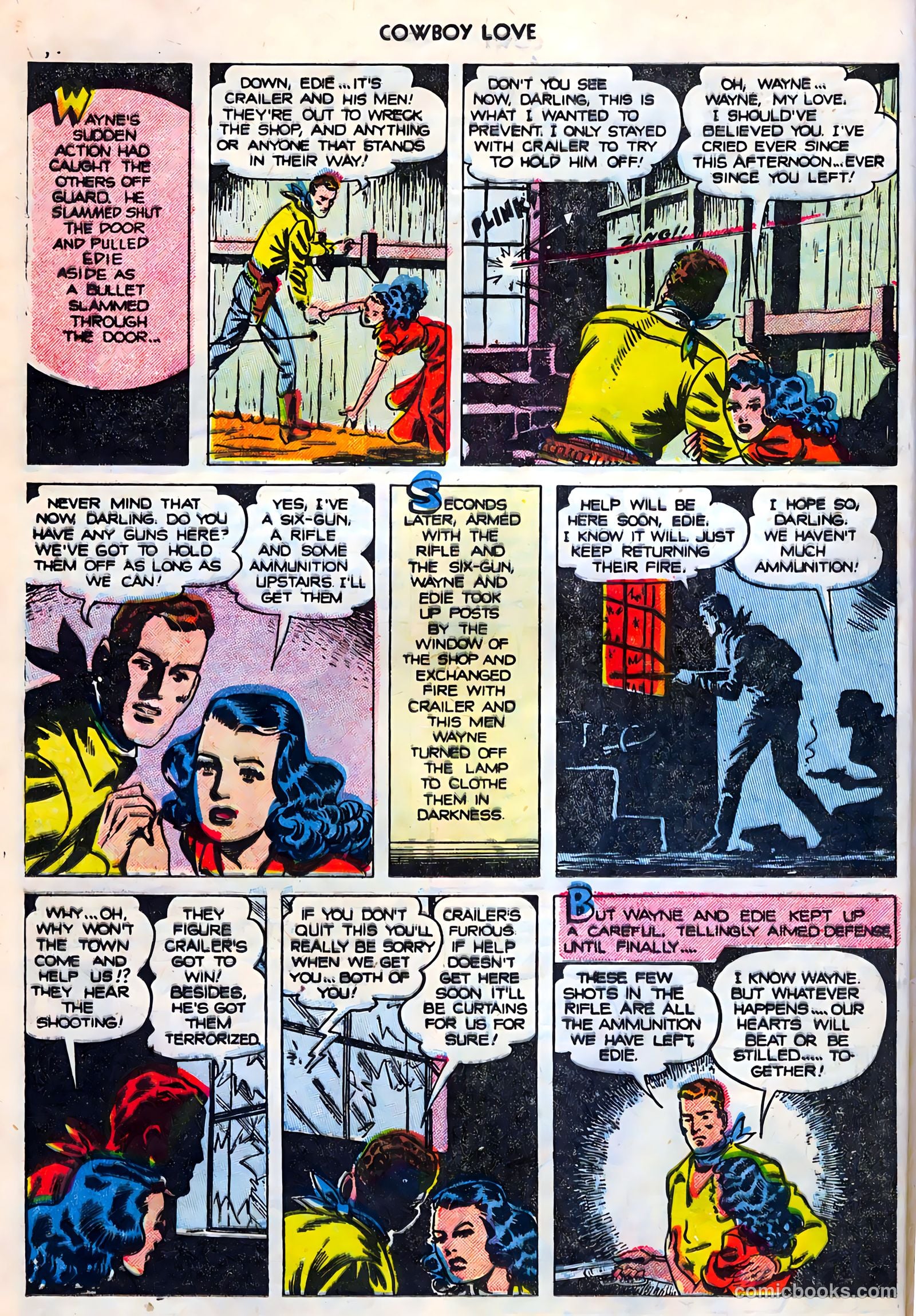 Cowboy Love #28 (1955) — page 16 of 36