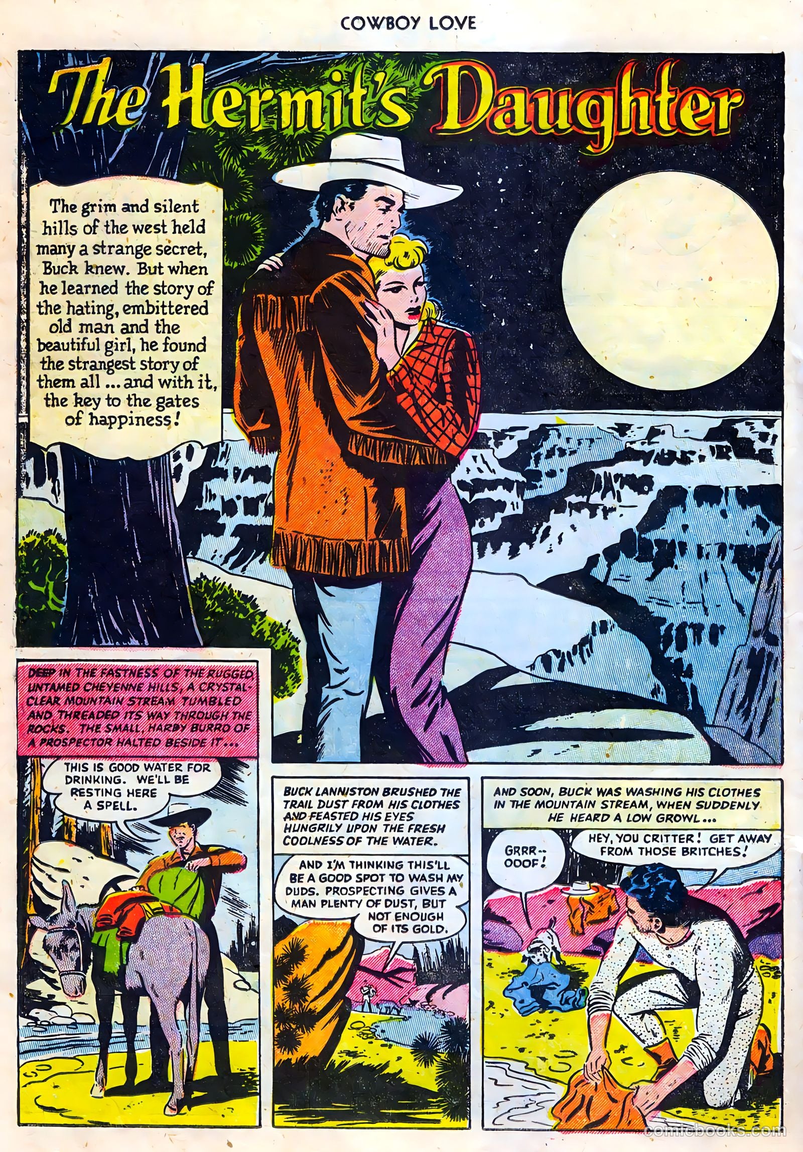 Cowboy Love #28 (1955) — page 22 of 36