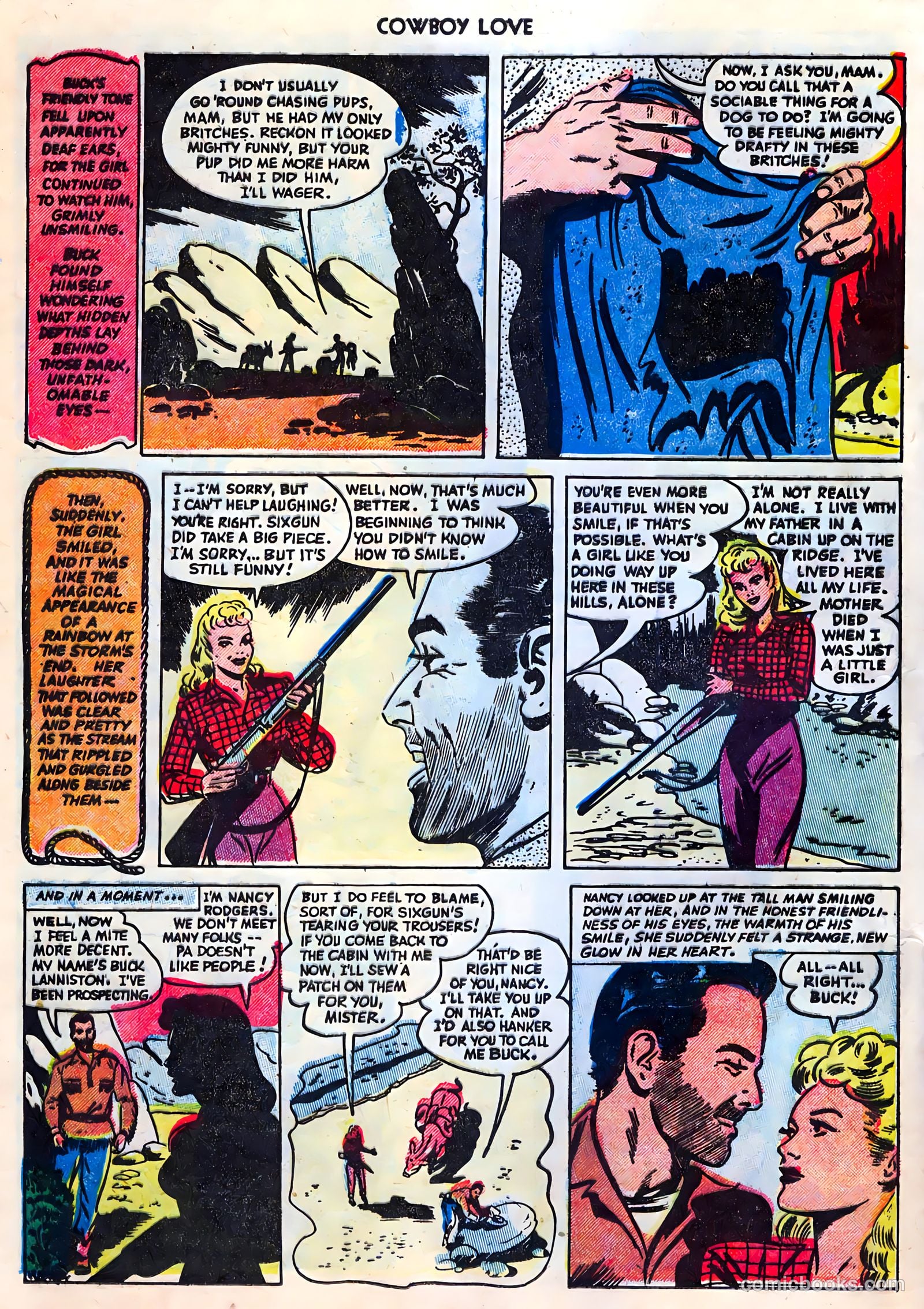 Cowboy Love #28 (1955) — page 24 of 36