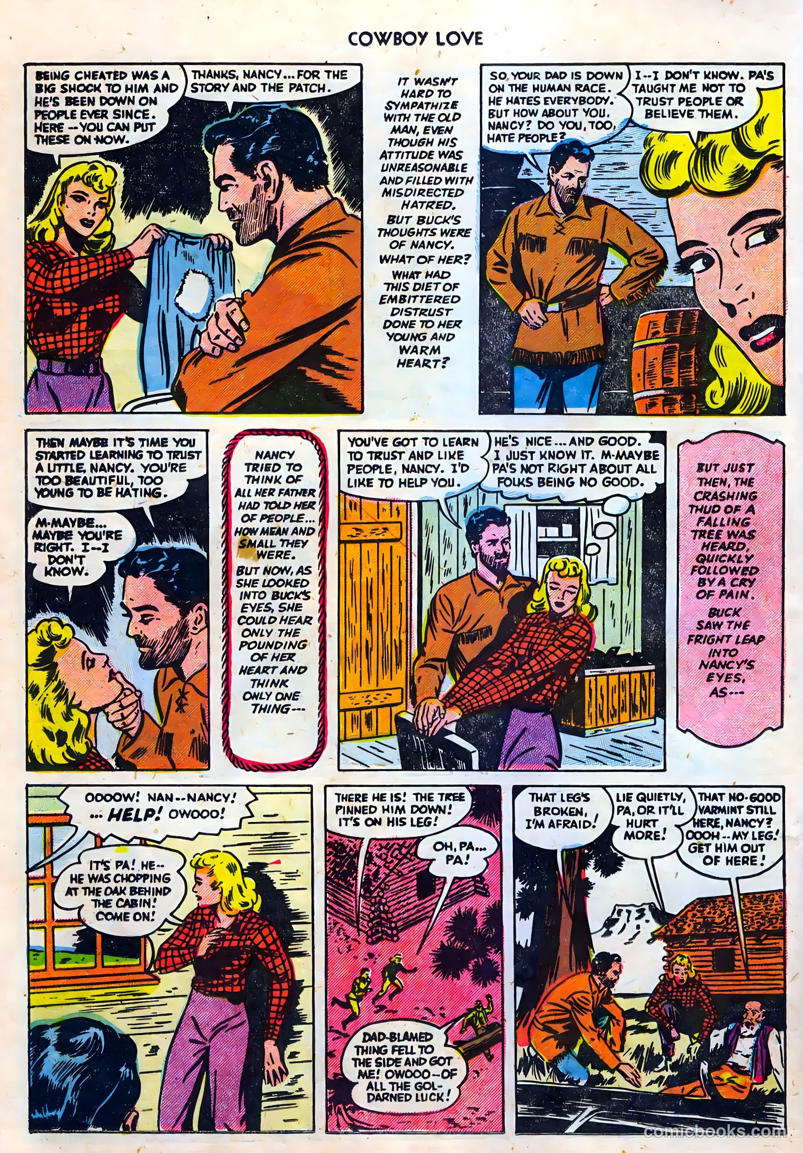 Cowboy Love #28 (1955) — page 26 of 36