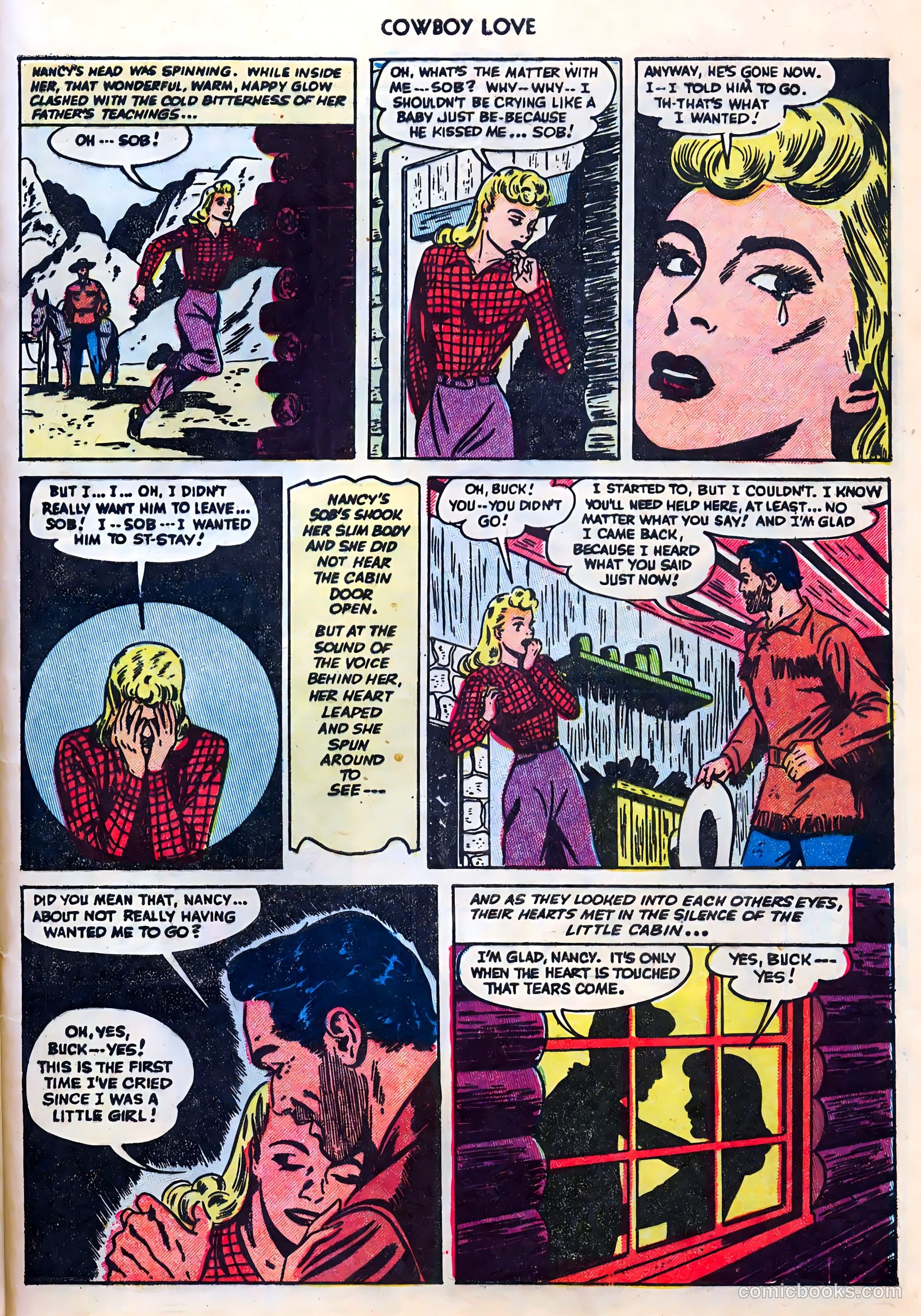 Cowboy Love #28 (1955) — page 29 of 36