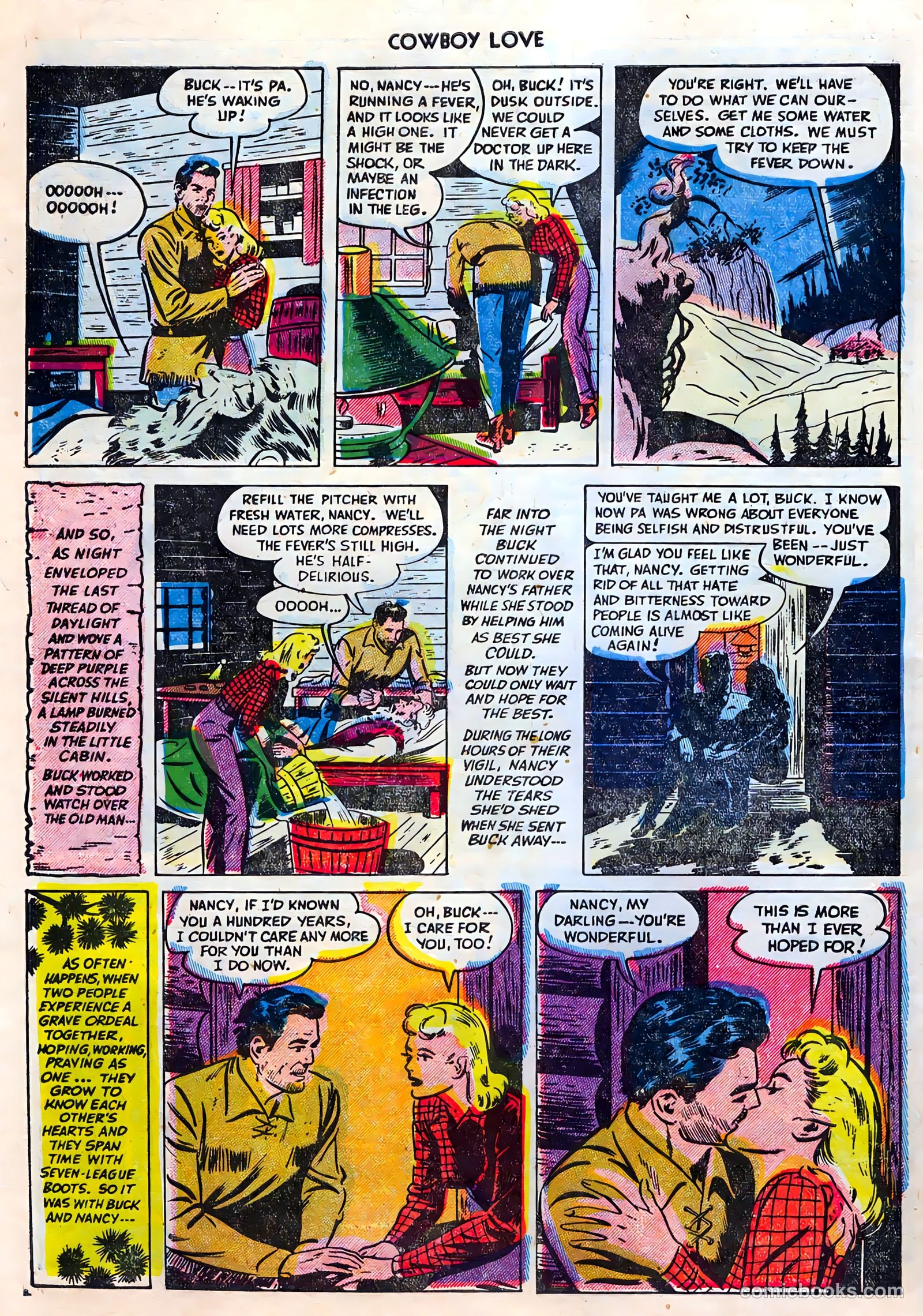 Cowboy Love #28 (1955) — page 30 of 36