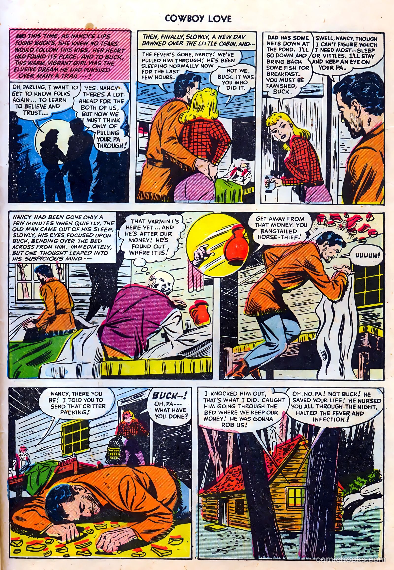 Cowboy Love #28 (1955) — page 31 of 36