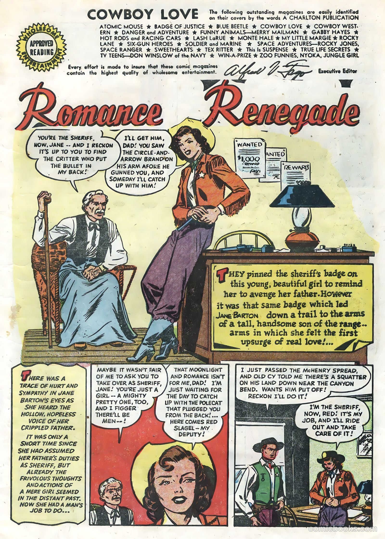 Cowboy Love #29 (1955) — page 3 of 36