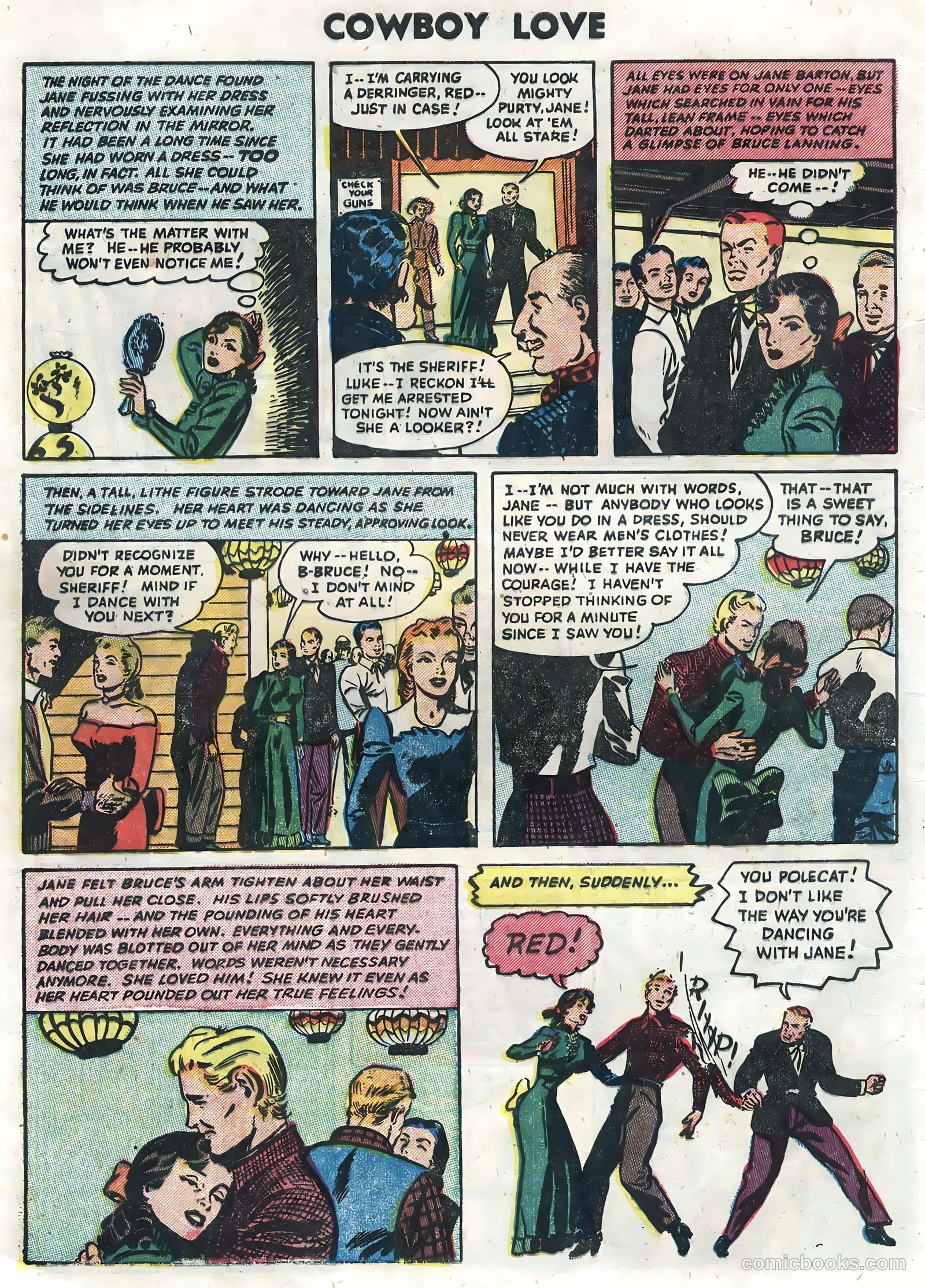 Cowboy Love #29 (1955) — page 8 of 36