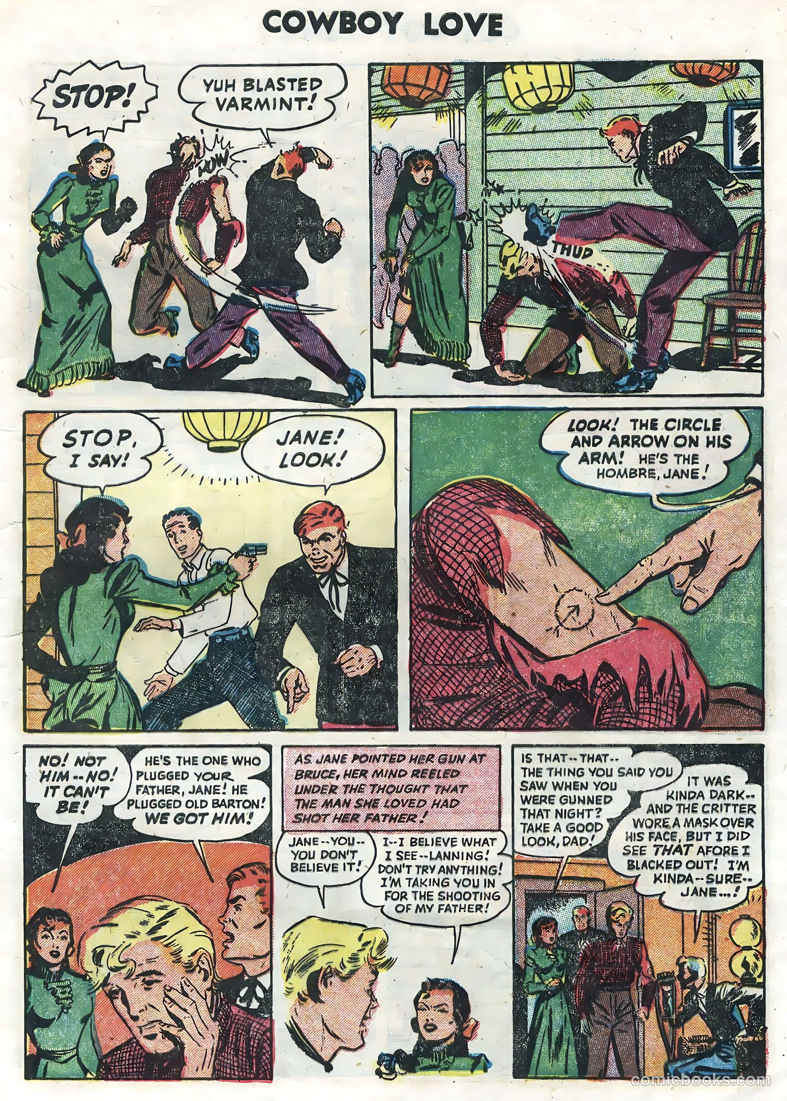 Cowboy Love #29 (1955) — page 9 of 36